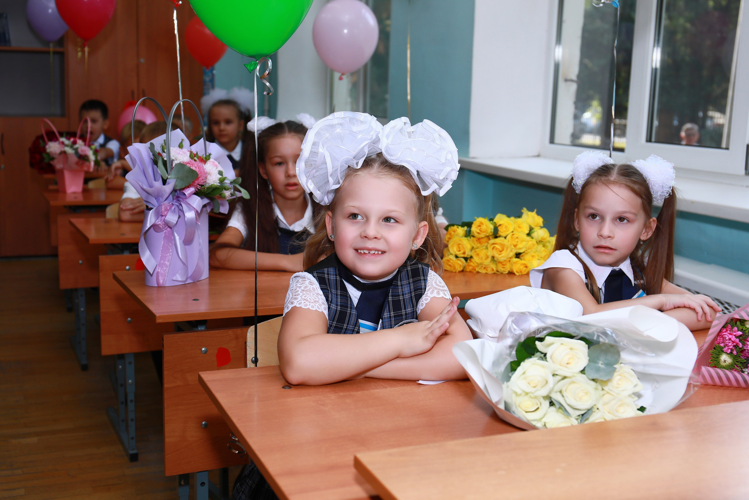 1 сентября (Школа 31). Детский семейный фотограф Краснодар