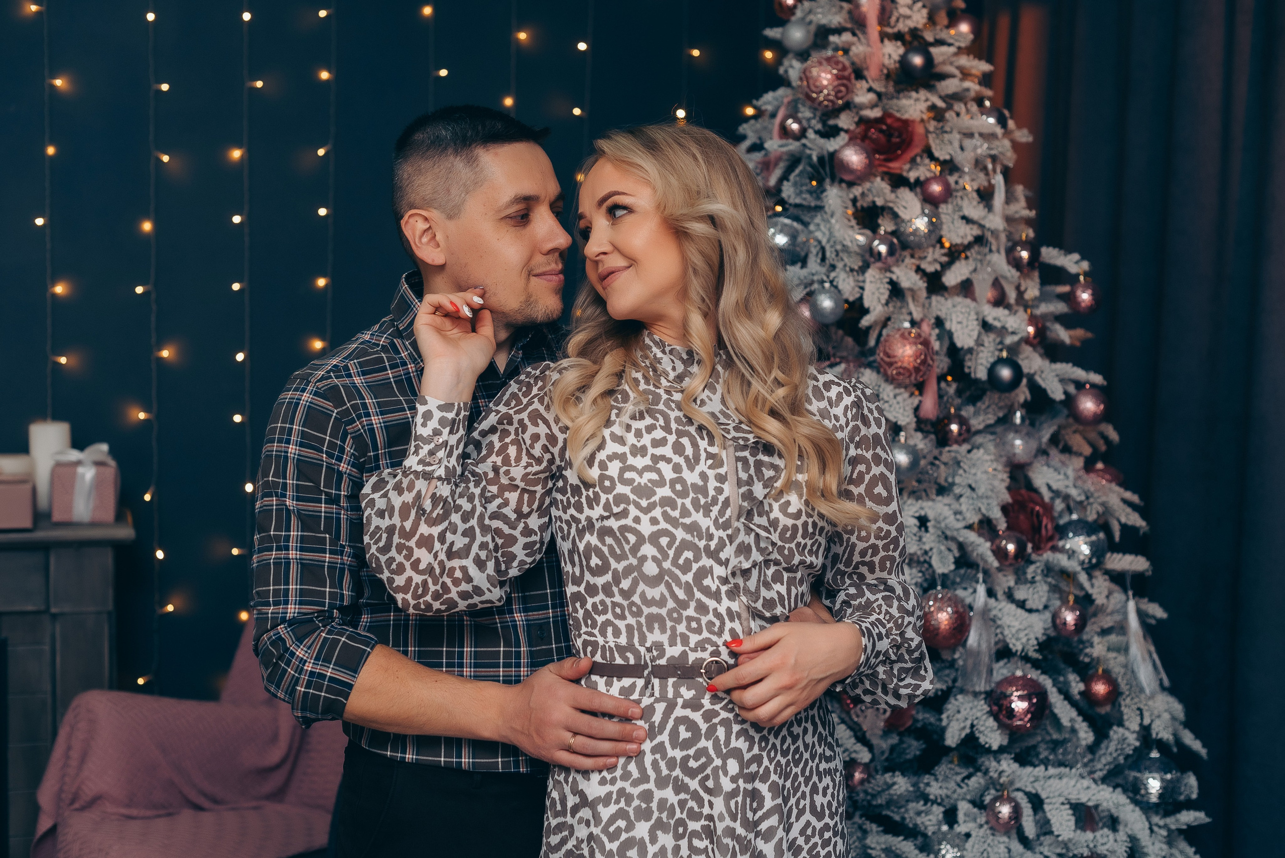 Новый год в студии. Фотографы Ивановы Краснодарский край