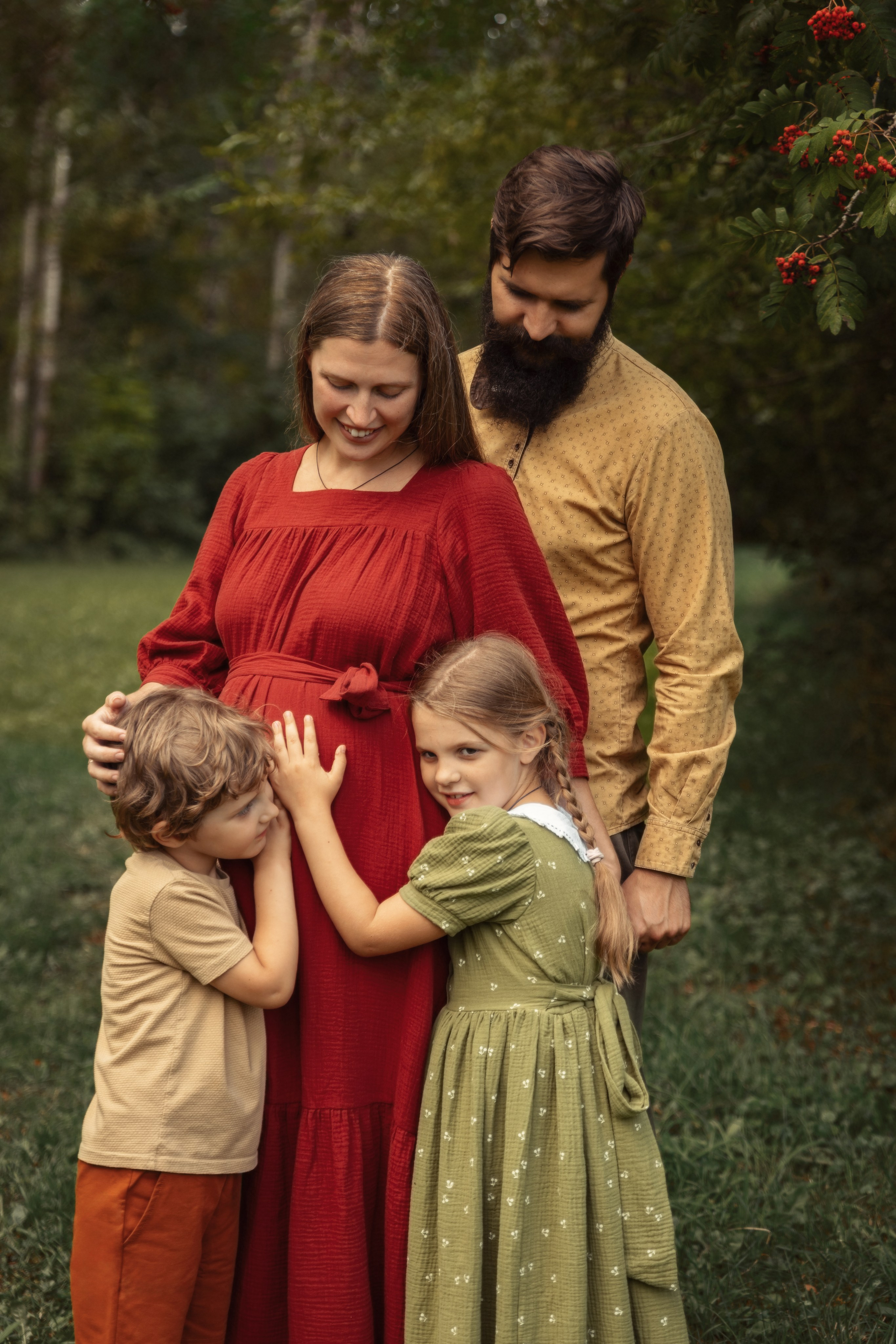 Семейная съемка в парке. Семейный фотограф в Москве Трубинова Екатерина