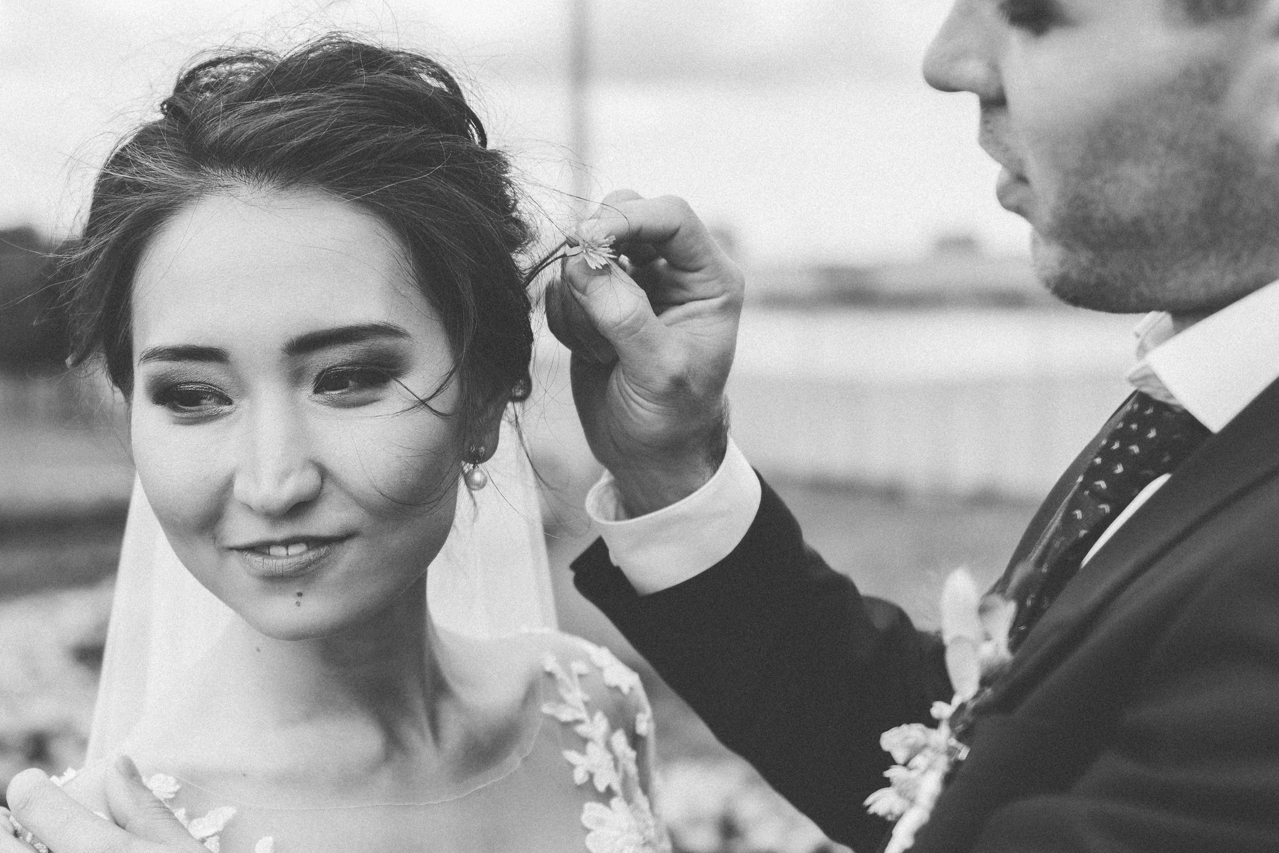 Свадьба для любителей ч/б фото. Артем и Айна. Свадебный и семейный фотограф София Невская