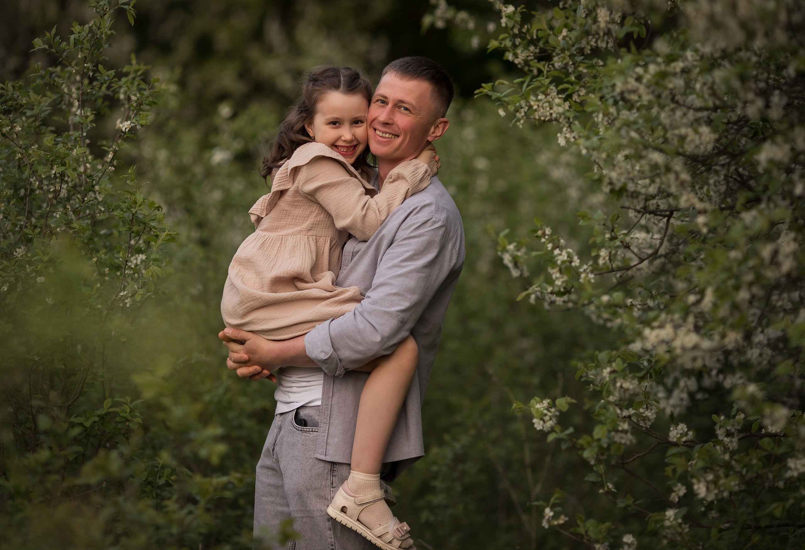 Весенний вечер. Семейный и детский фотограф в Саратове Полина Коткина