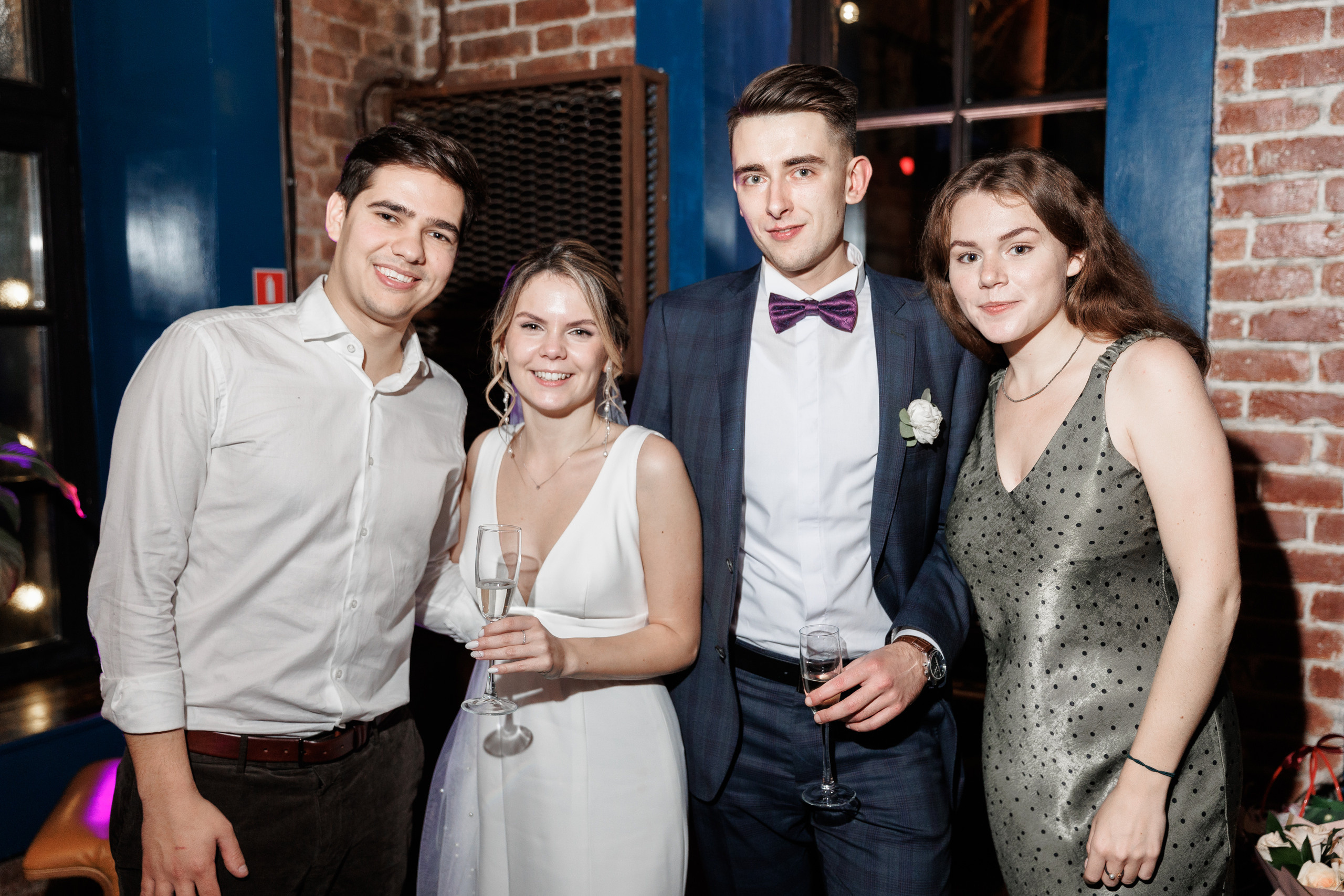 Свадебная вечеринка в Loft Hall. Свадебный фотограф в Москве    Еремин Анатолий