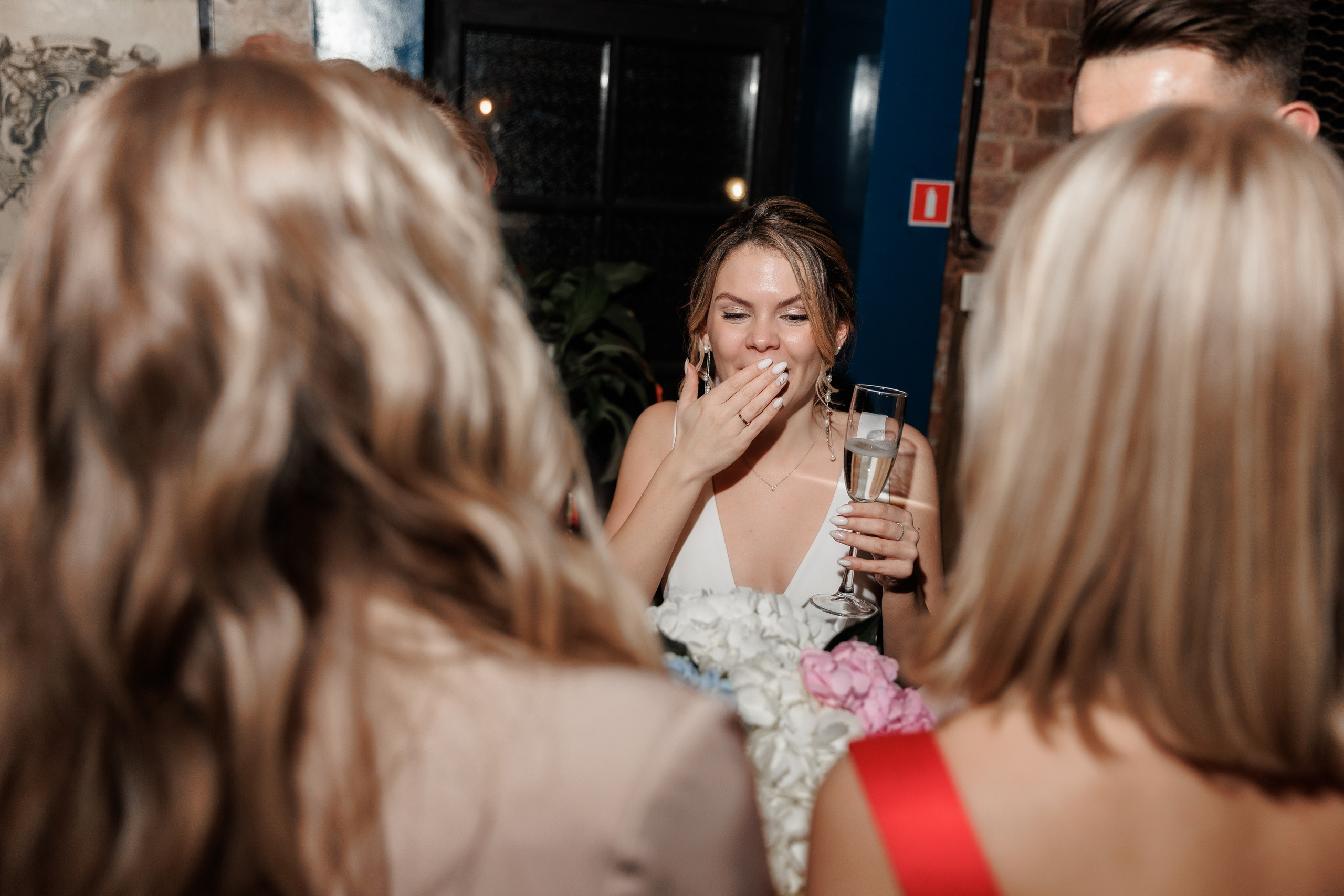 Свадебная вечеринка в Loft Hall. Свадебный фотограф в Москве    Еремин Анатолий