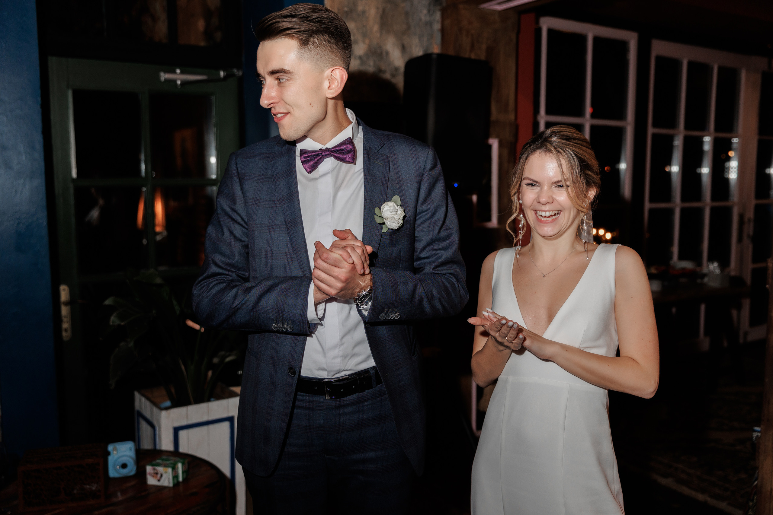 Свадебная вечеринка в Loft Hall. Свадебный фотограф в Москве    Еремин Анатолий