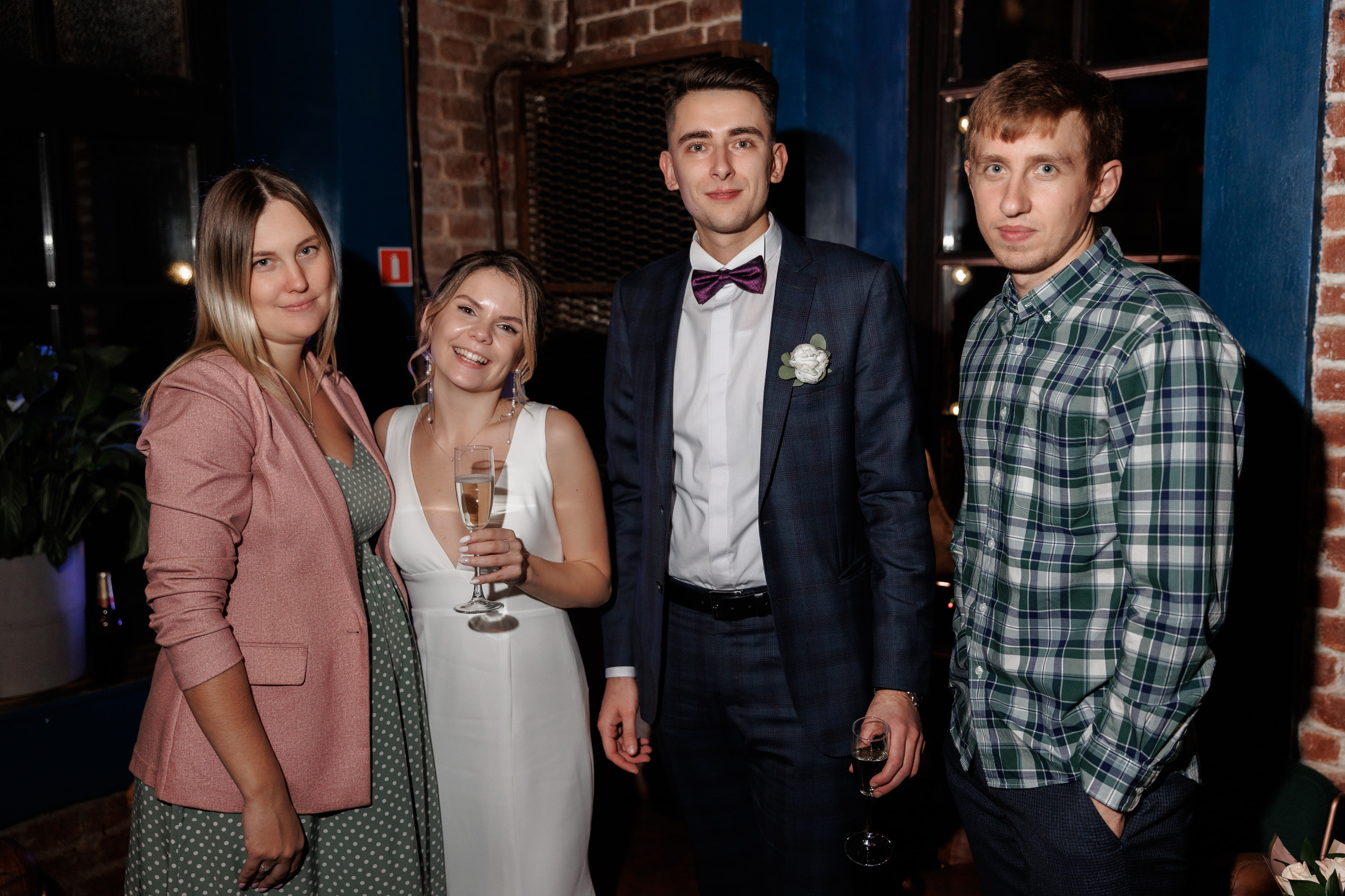 Свадебная вечеринка в Loft Hall. Свадебный фотограф в Москве    Еремин Анатолий