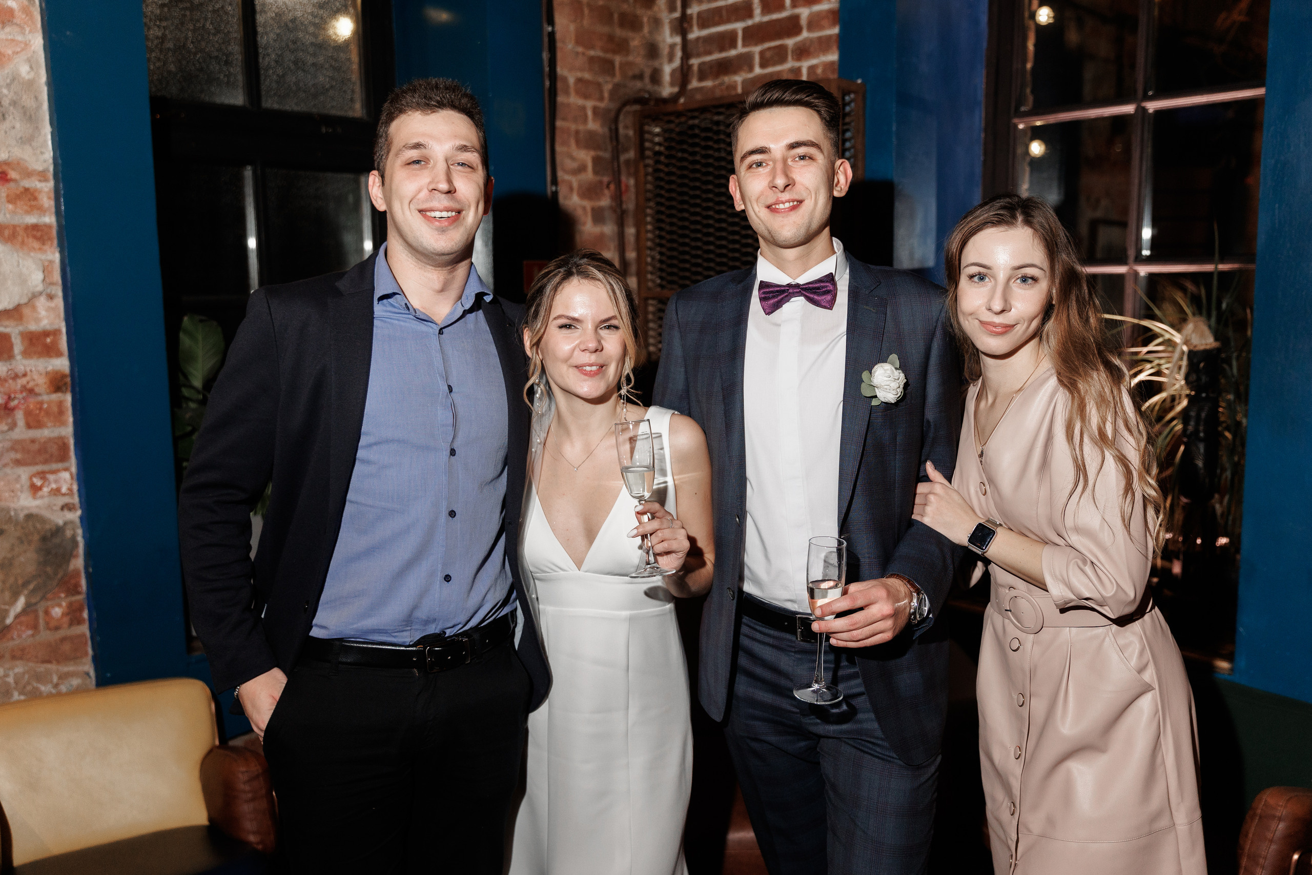 Свадебная вечеринка в Loft Hall. Свадебный фотограф в Москве    Еремин Анатолий