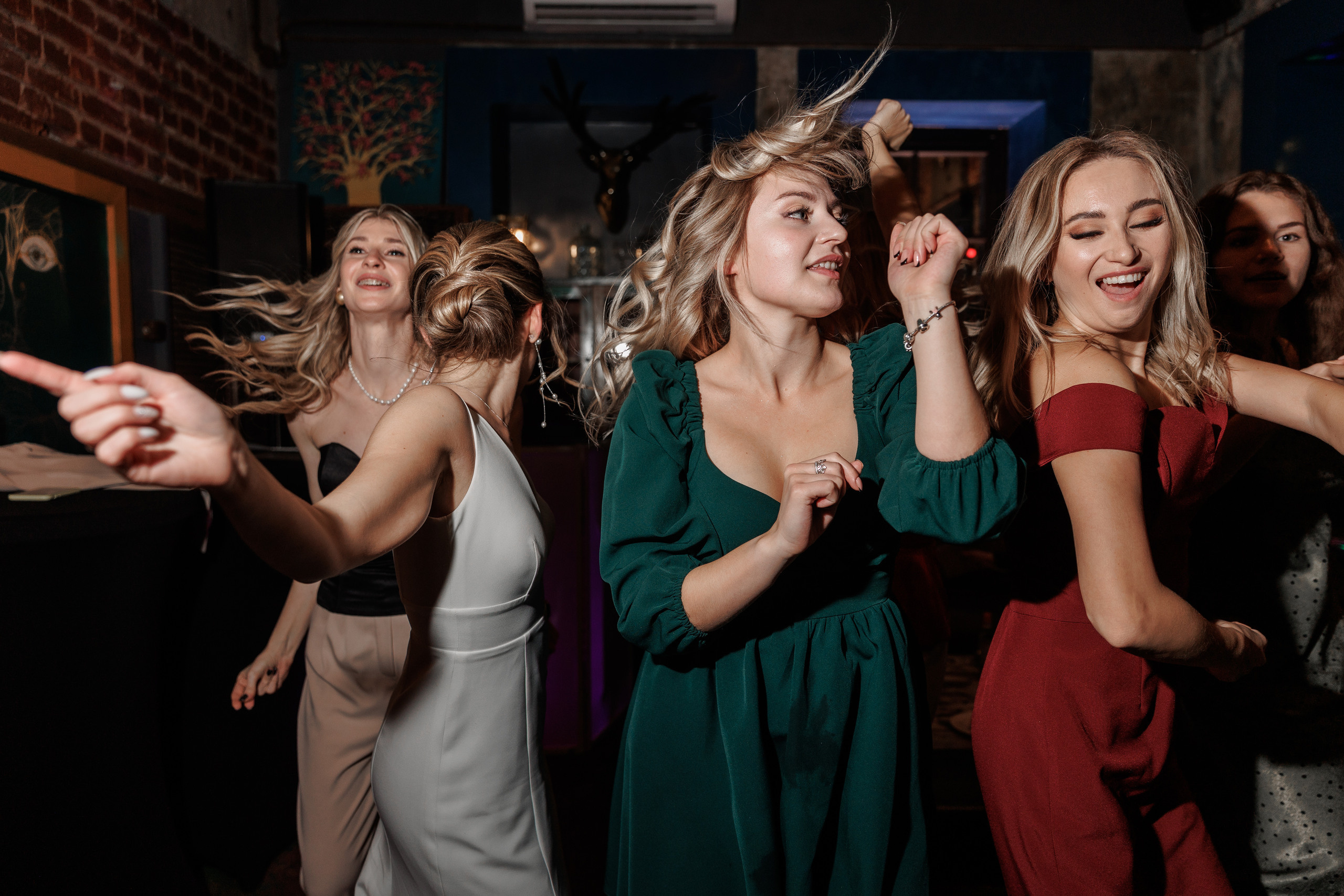 Свадебная вечеринка в Loft Hall. Свадебный фотограф в Москве    Еремин Анатолий