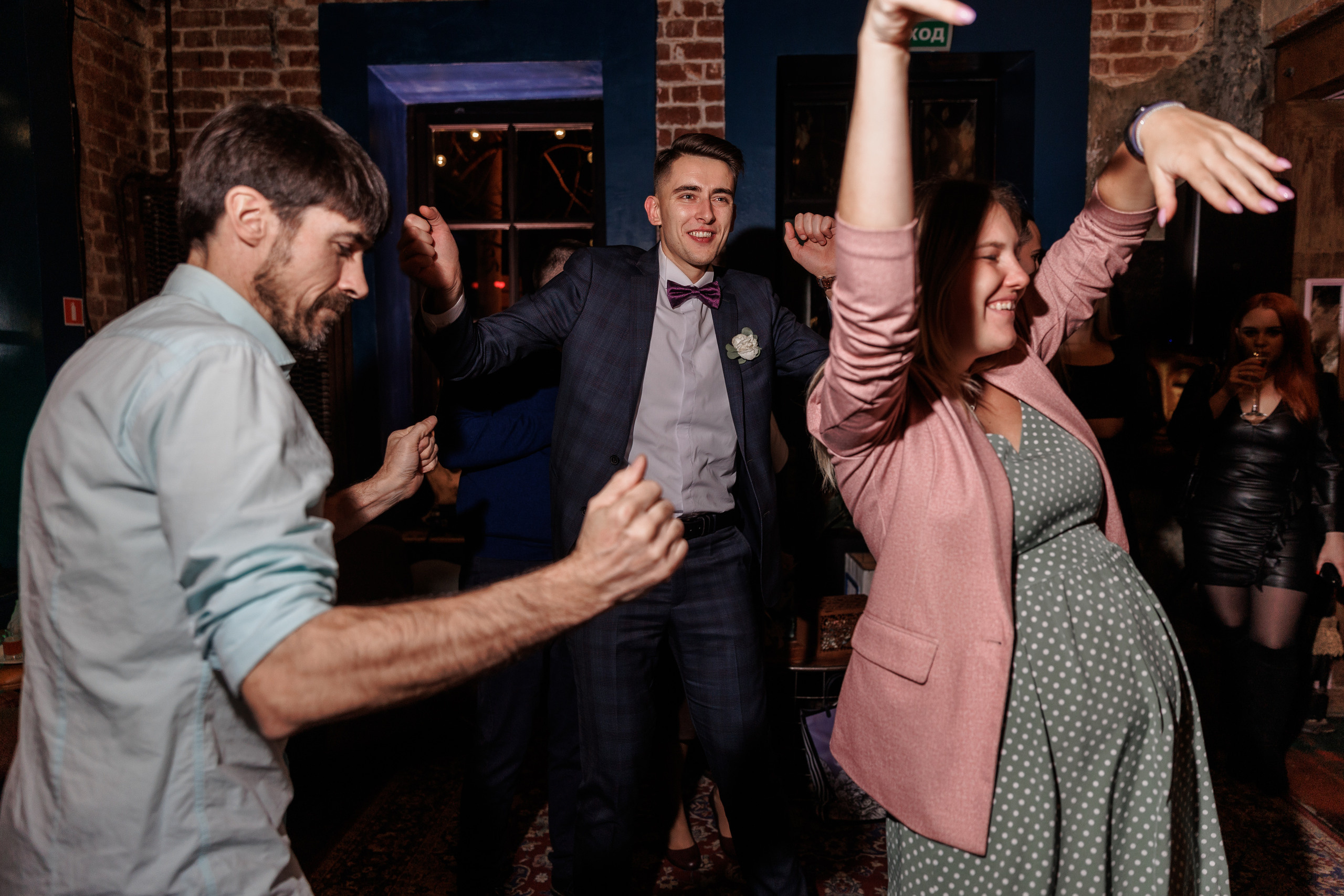 Свадебная вечеринка в Loft Hall. Свадебный фотограф в Москве    Еремин Анатолий