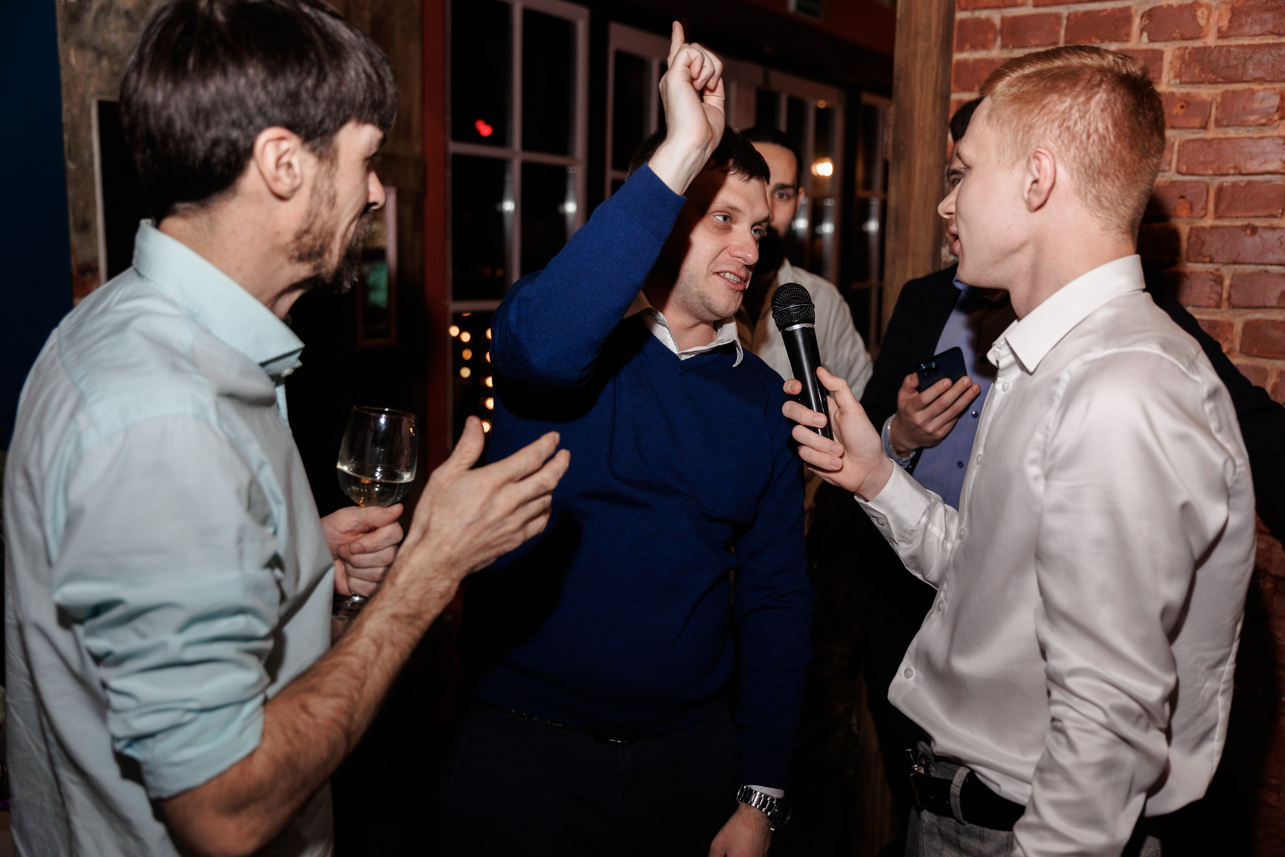 Свадебная вечеринка в Loft Hall. Свадебный фотограф в Москве    Еремин Анатолий