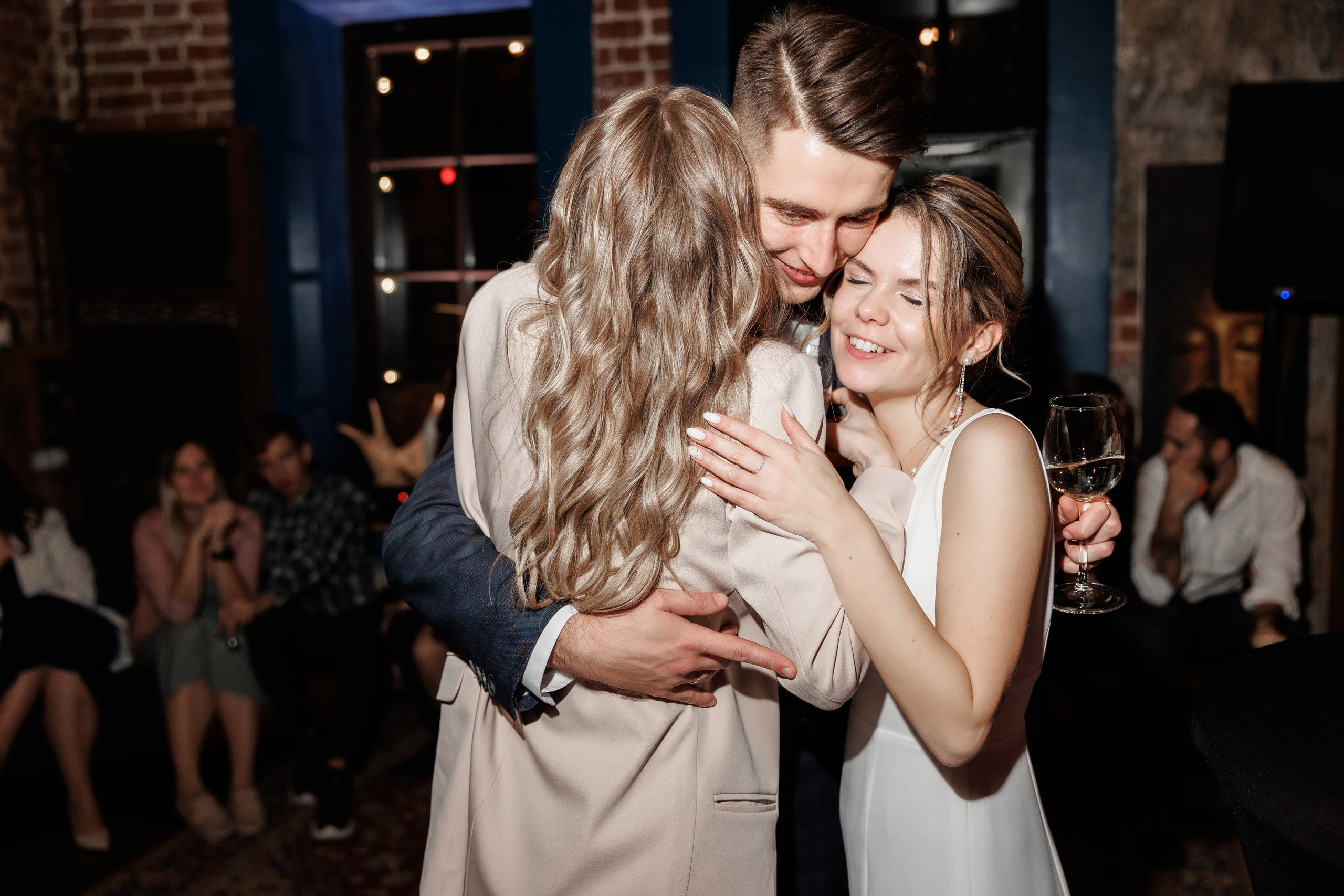 Свадебная вечеринка в Loft Hall. Свадебный фотограф в Москве    Еремин Анатолий