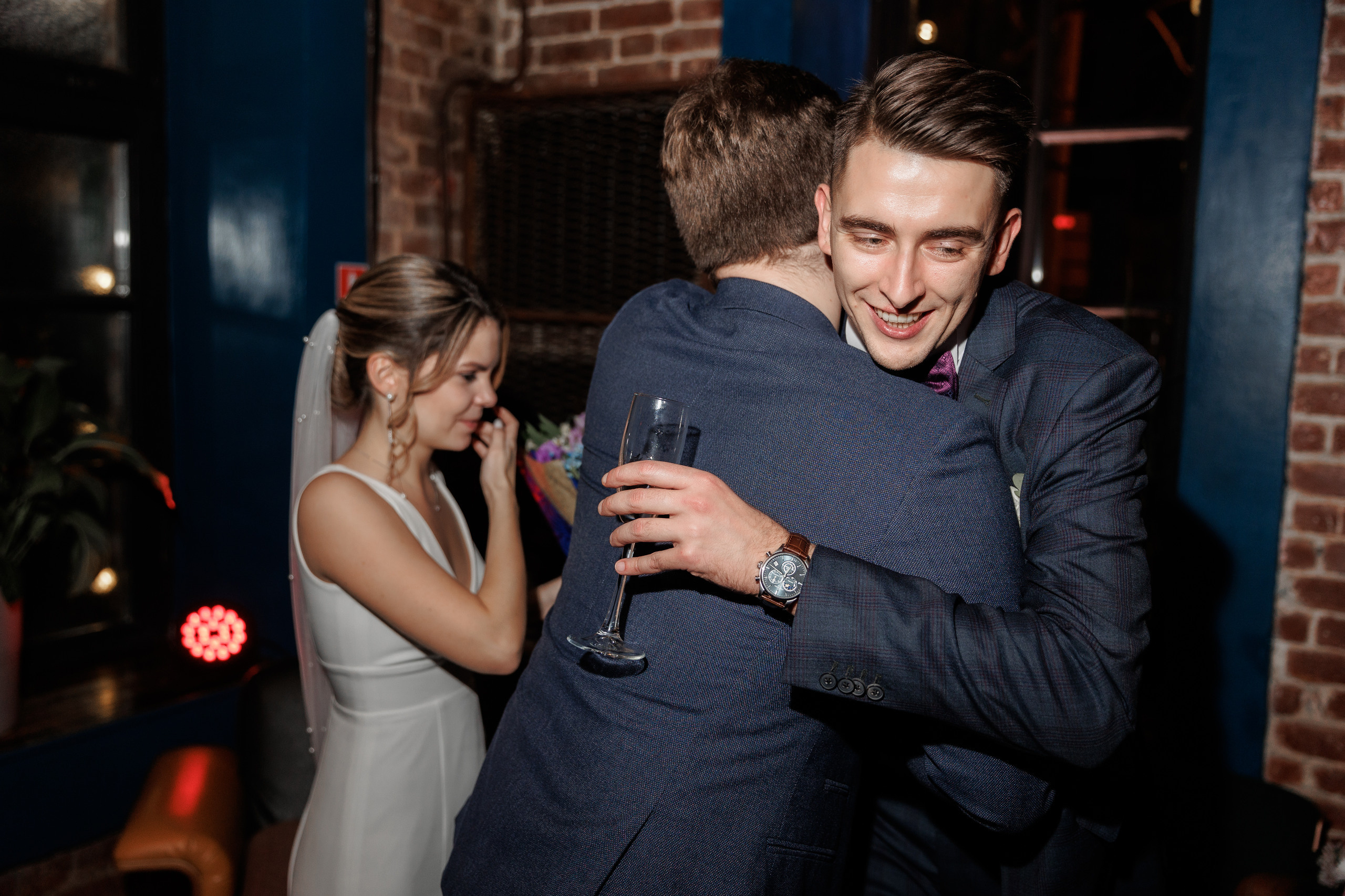 Свадебная вечеринка в Loft Hall. Свадебный фотограф в Москве    Еремин Анатолий