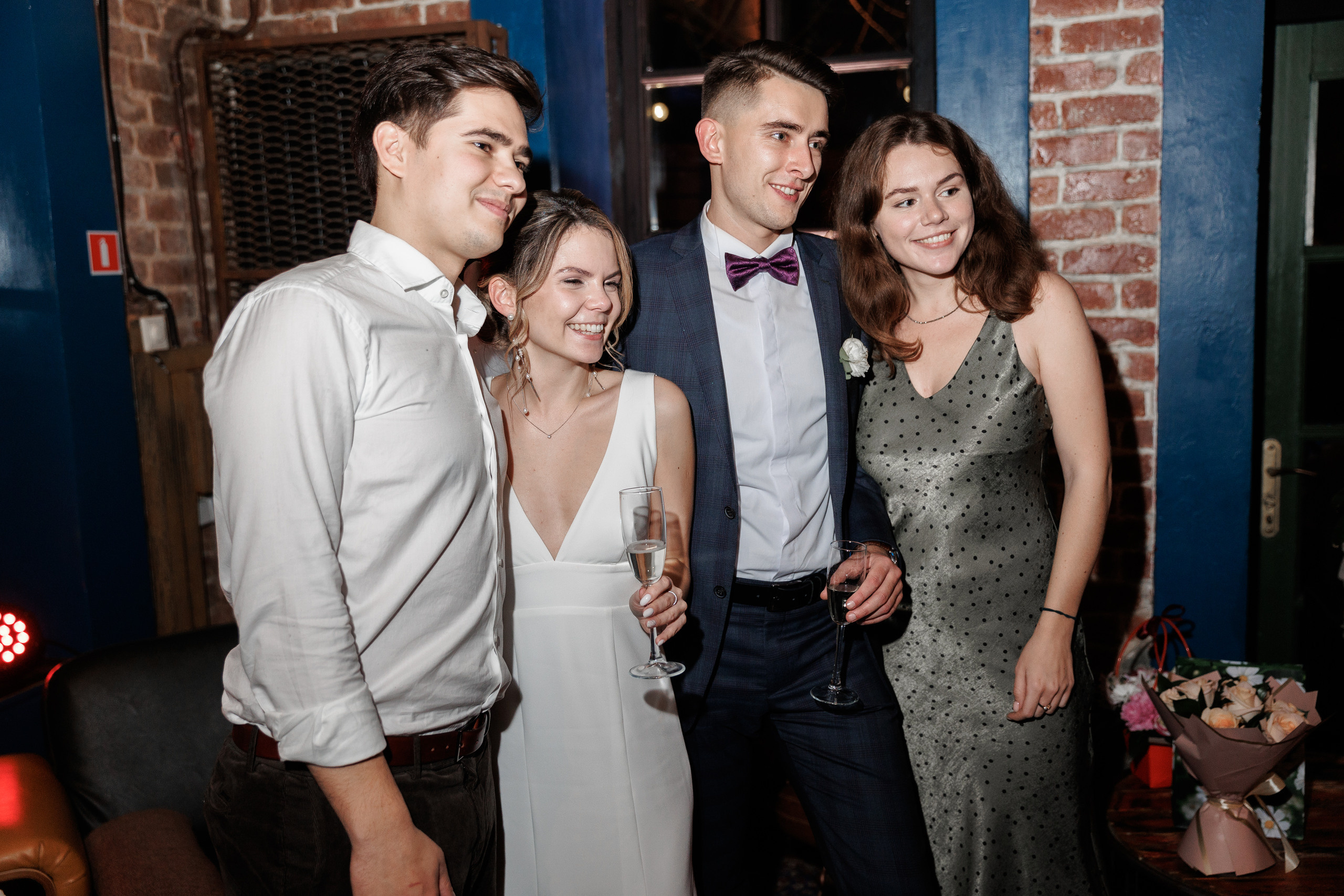 Свадебная вечеринка в Loft Hall. Свадебный фотограф в Москве    Еремин Анатолий