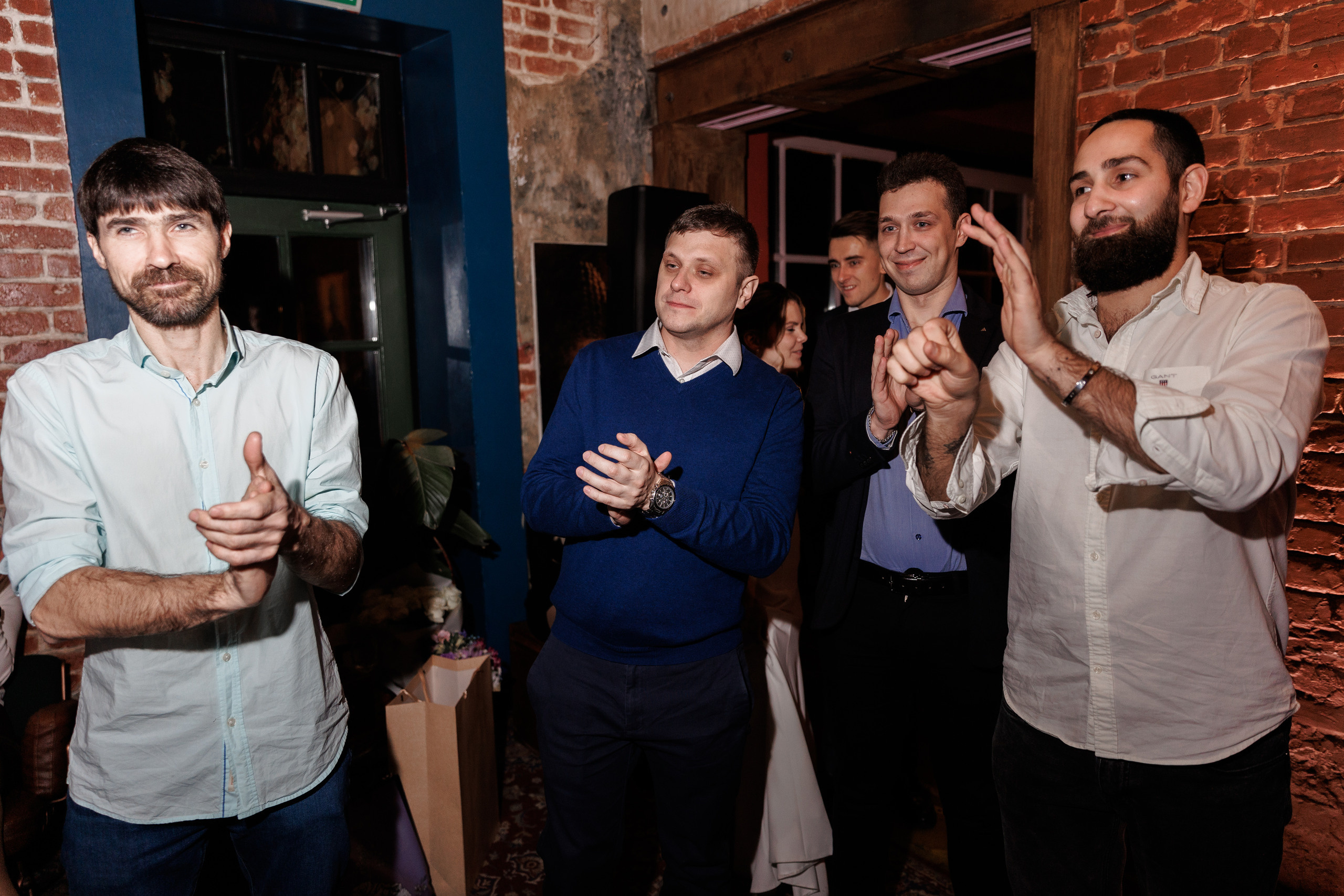 Свадебная вечеринка в Loft Hall. Свадебный фотограф в Москве    Еремин Анатолий