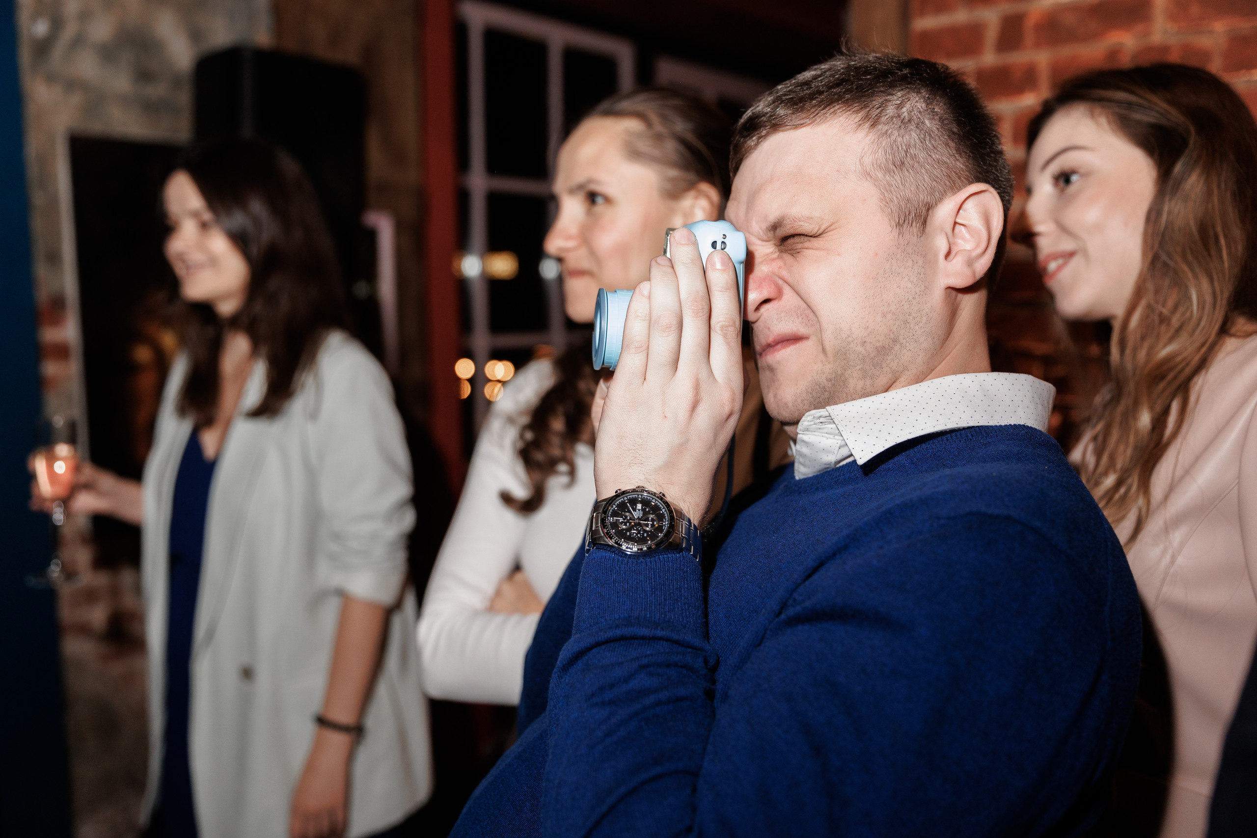 Свадебная вечеринка в Loft Hall. Свадебный фотограф в Москве    Еремин Анатолий