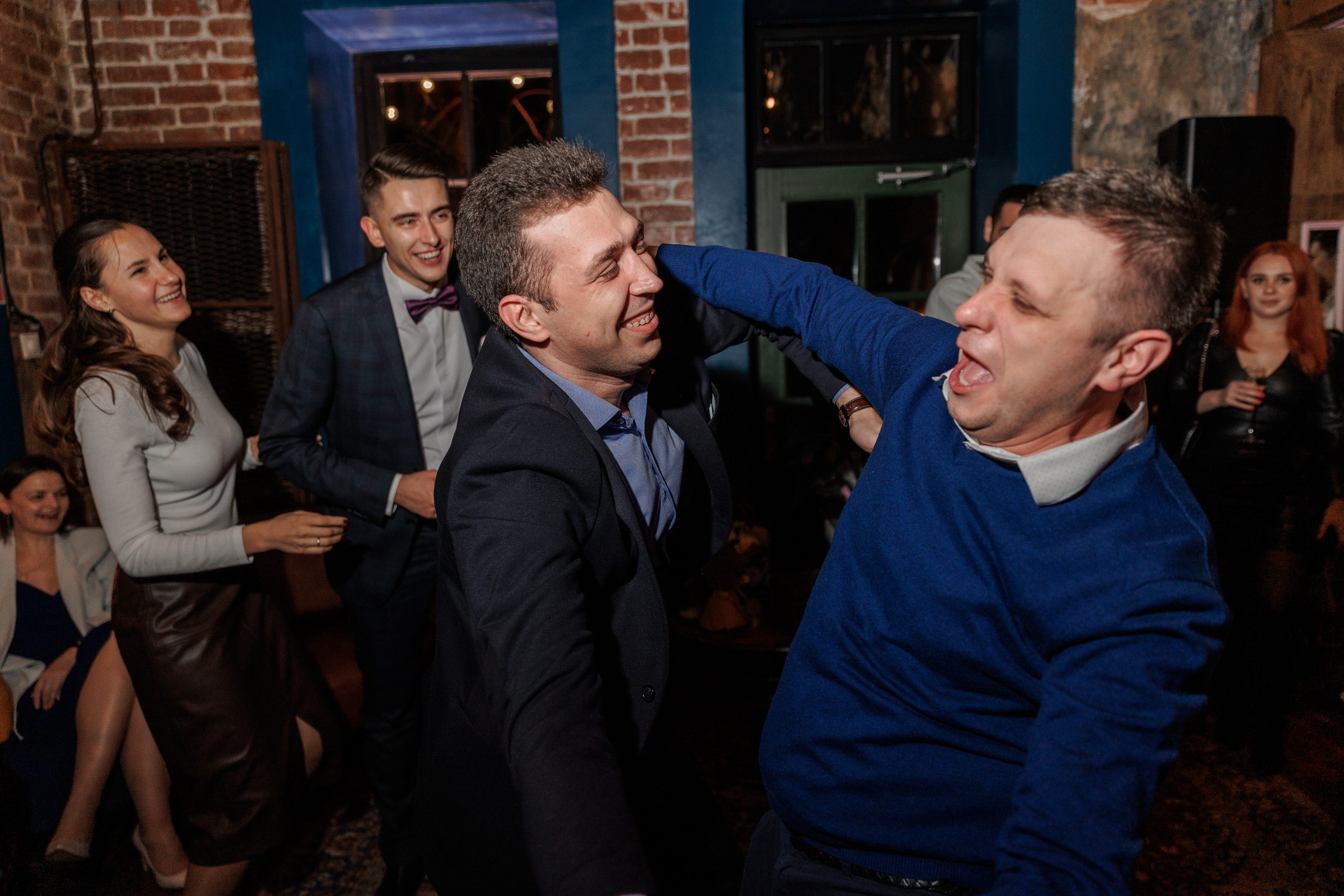 Свадебная вечеринка в Loft Hall. Свадебный фотограф в Москве    Еремин Анатолий