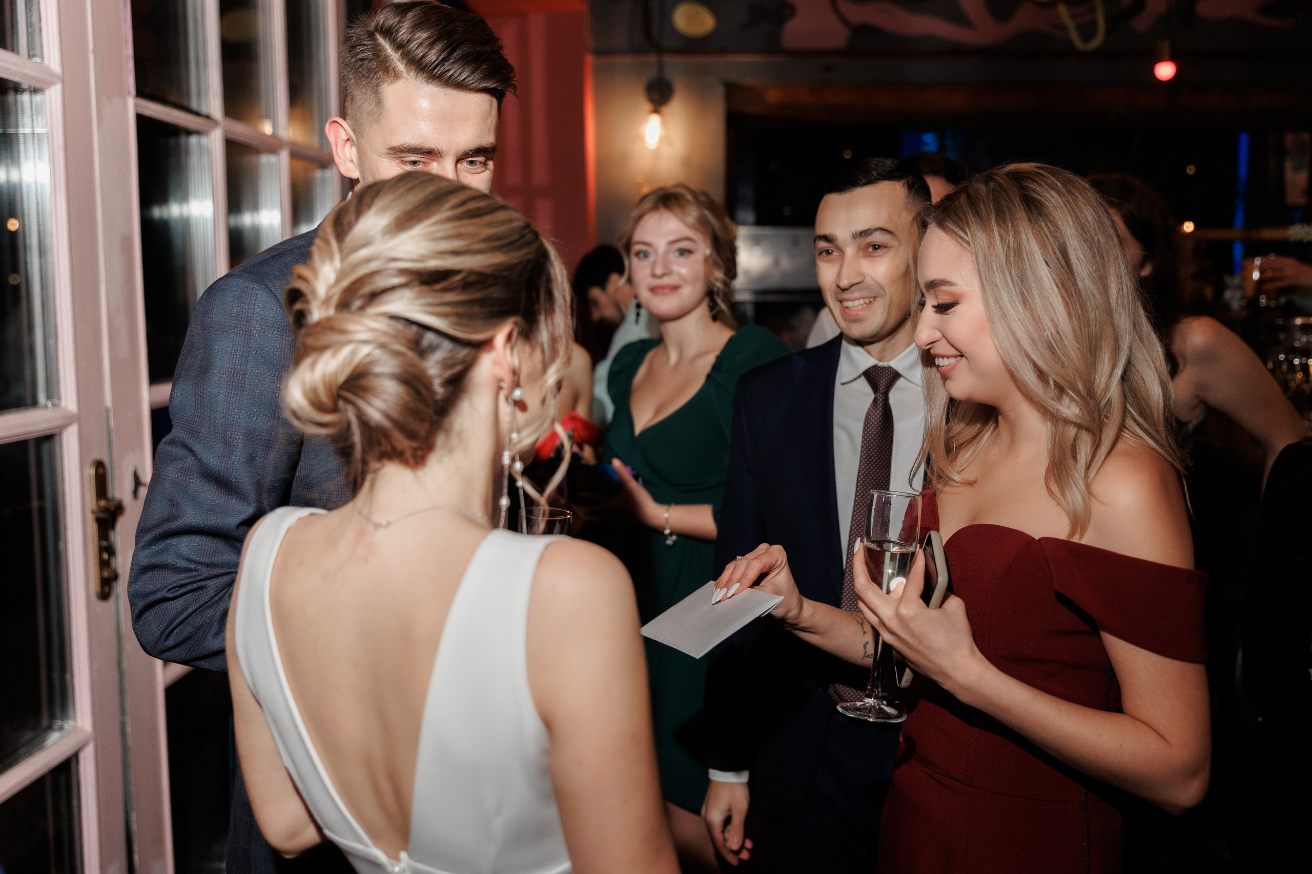 Свадебная вечеринка в Loft Hall. Свадебный фотограф в Москве    Еремин Анатолий