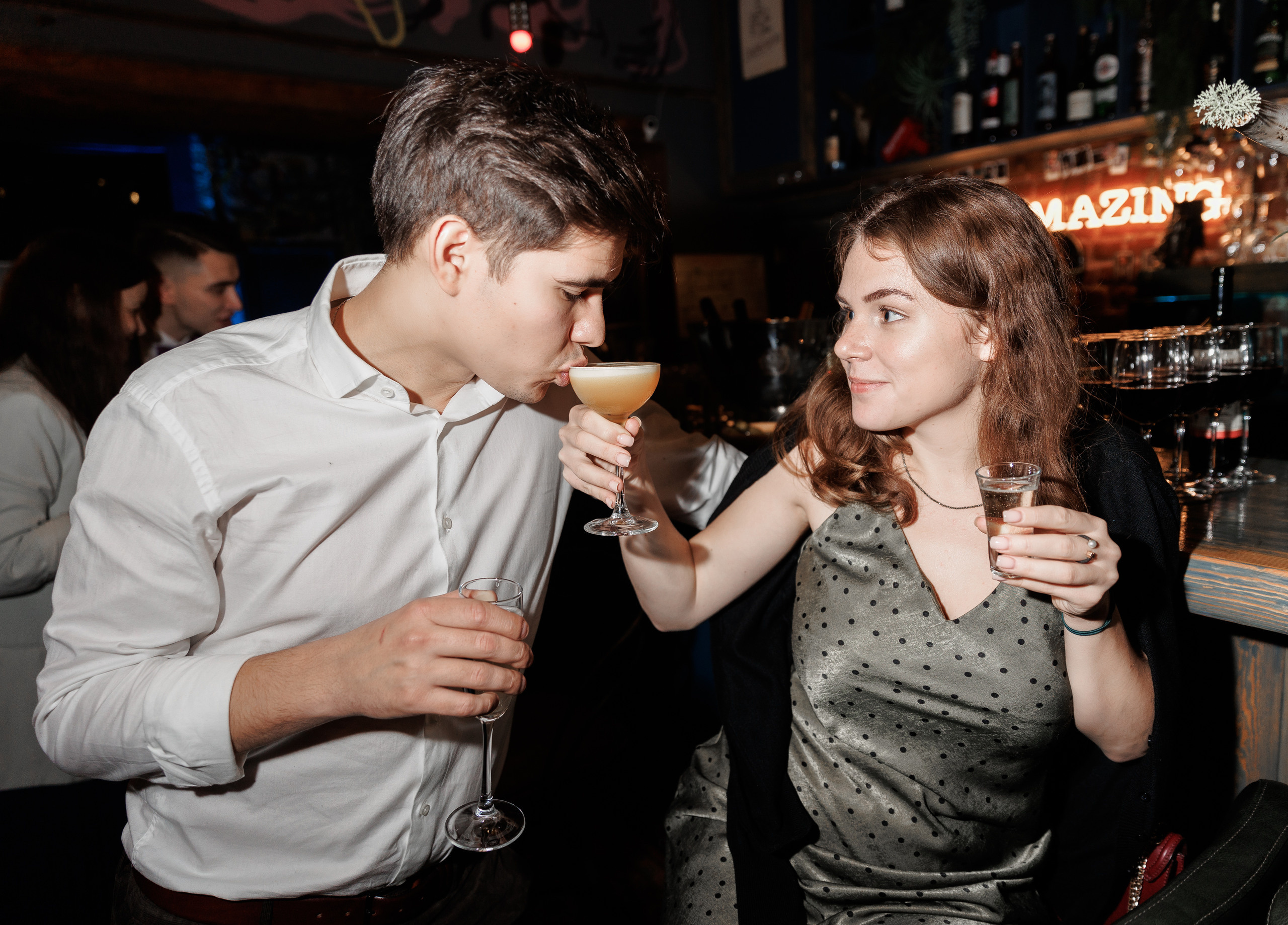 Свадебная вечеринка в Loft Hall. Свадебный фотограф в Москве    Еремин Анатолий