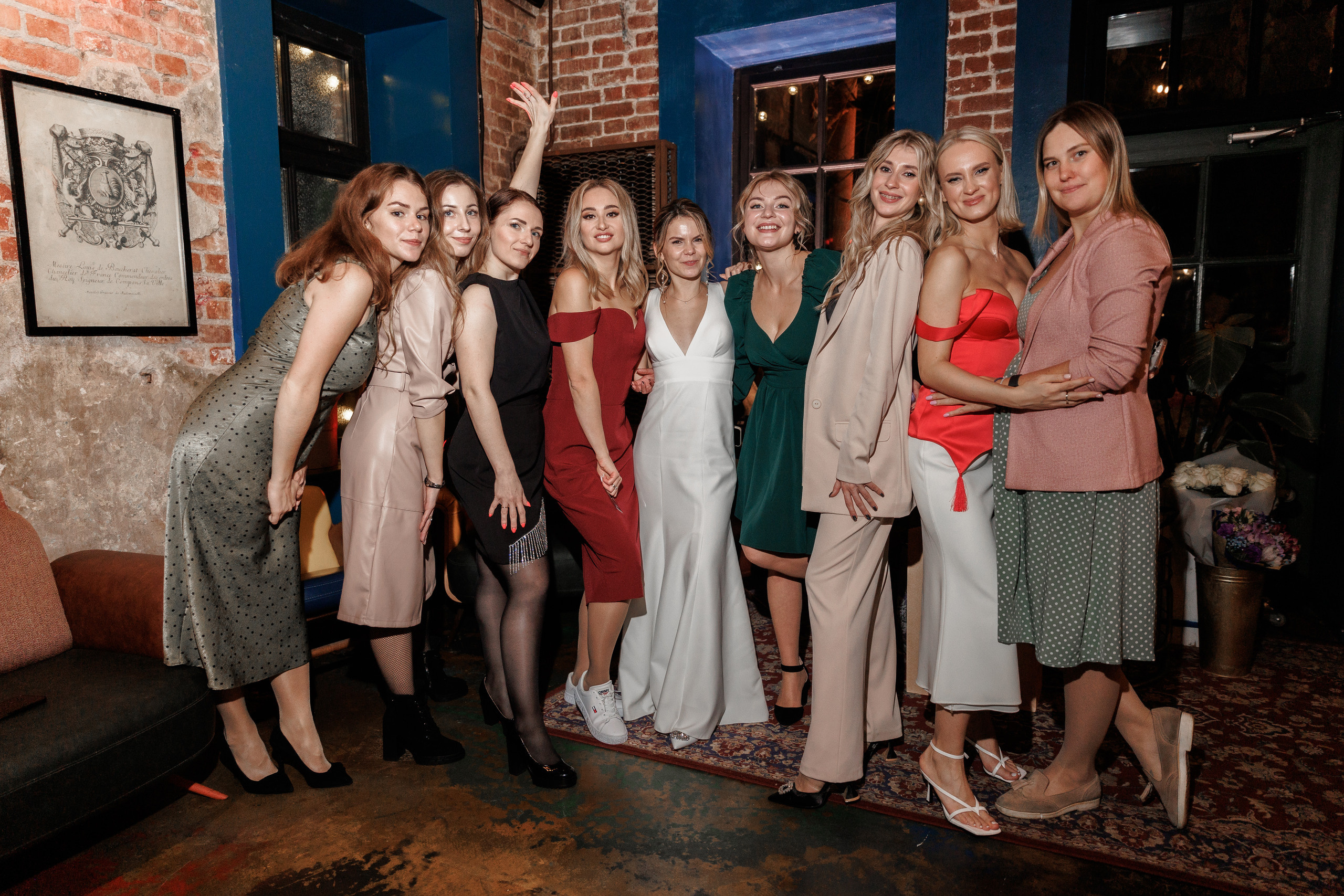 Свадебная вечеринка в Loft Hall. Свадебный фотограф в Москве    Еремин Анатолий