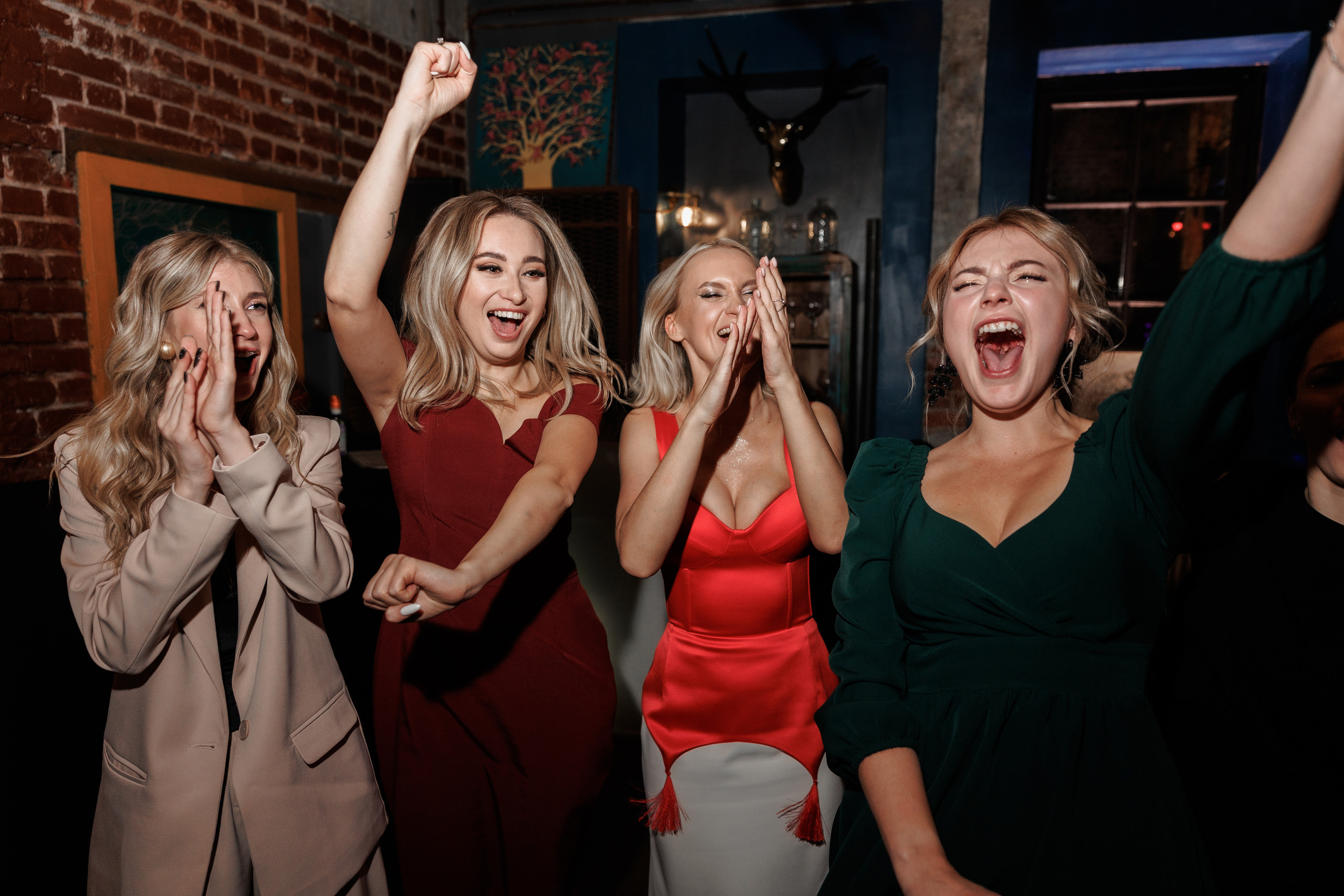 Свадебная вечеринка в Loft Hall. Свадебный фотограф в Москве    Еремин Анатолий