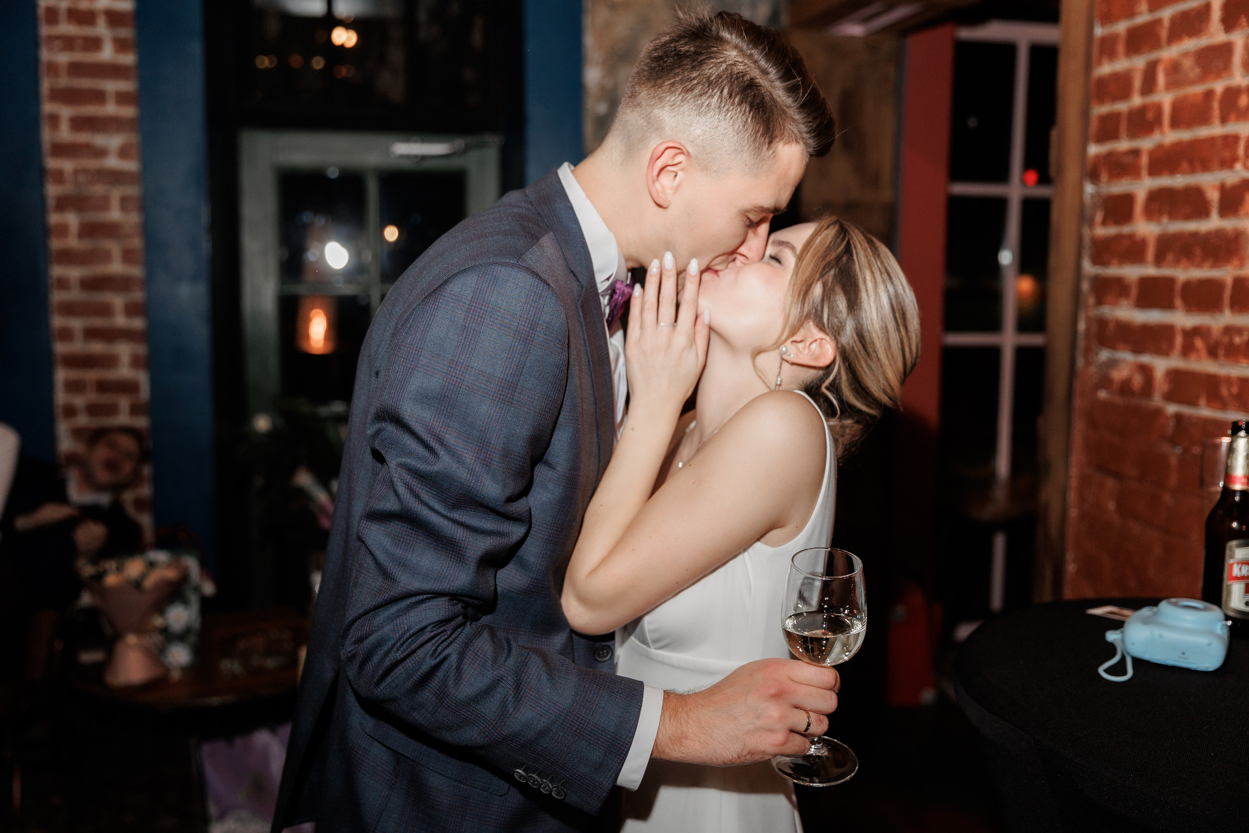 Свадебная вечеринка в Loft Hall. Свадебный фотограф в Москве    Еремин Анатолий