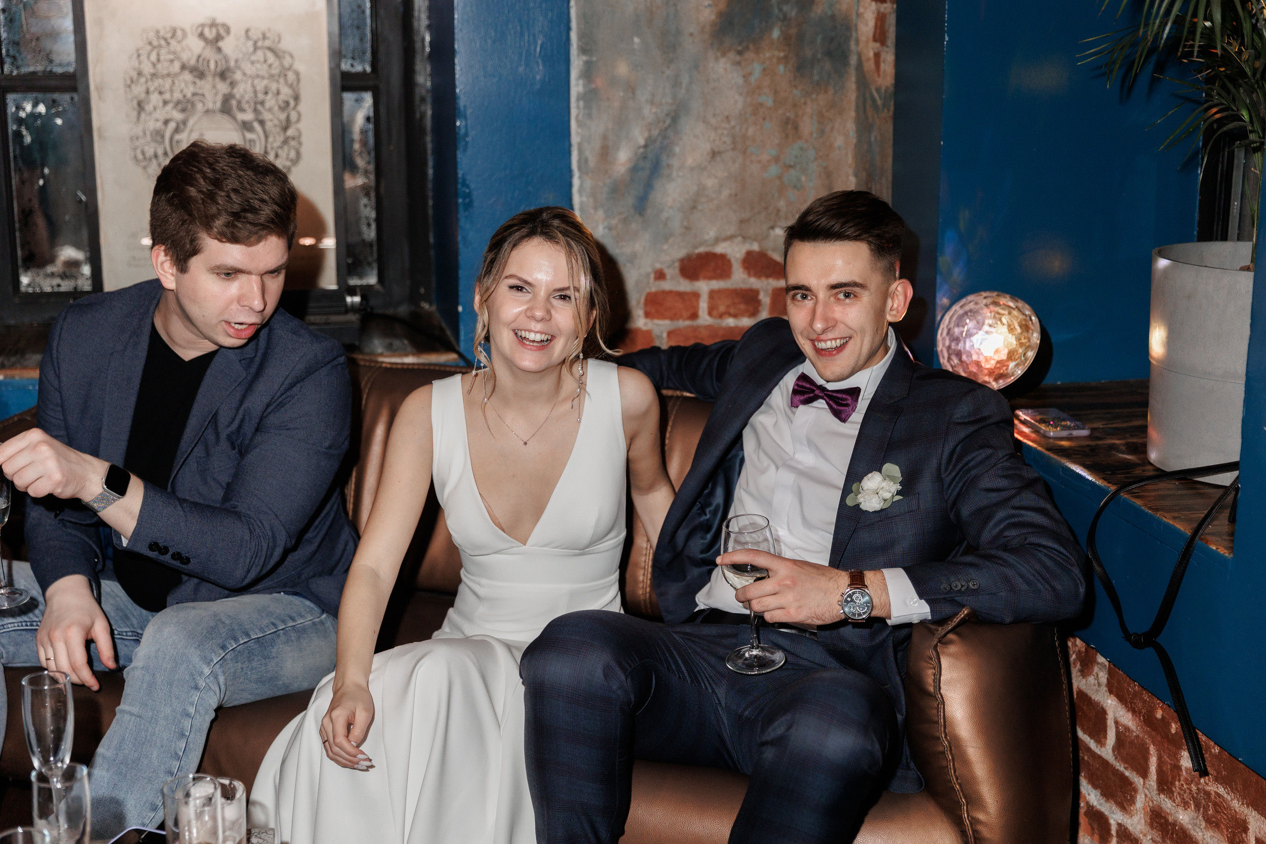 Свадебная вечеринка в Loft Hall. Свадебный фотограф в Москве    Еремин Анатолий