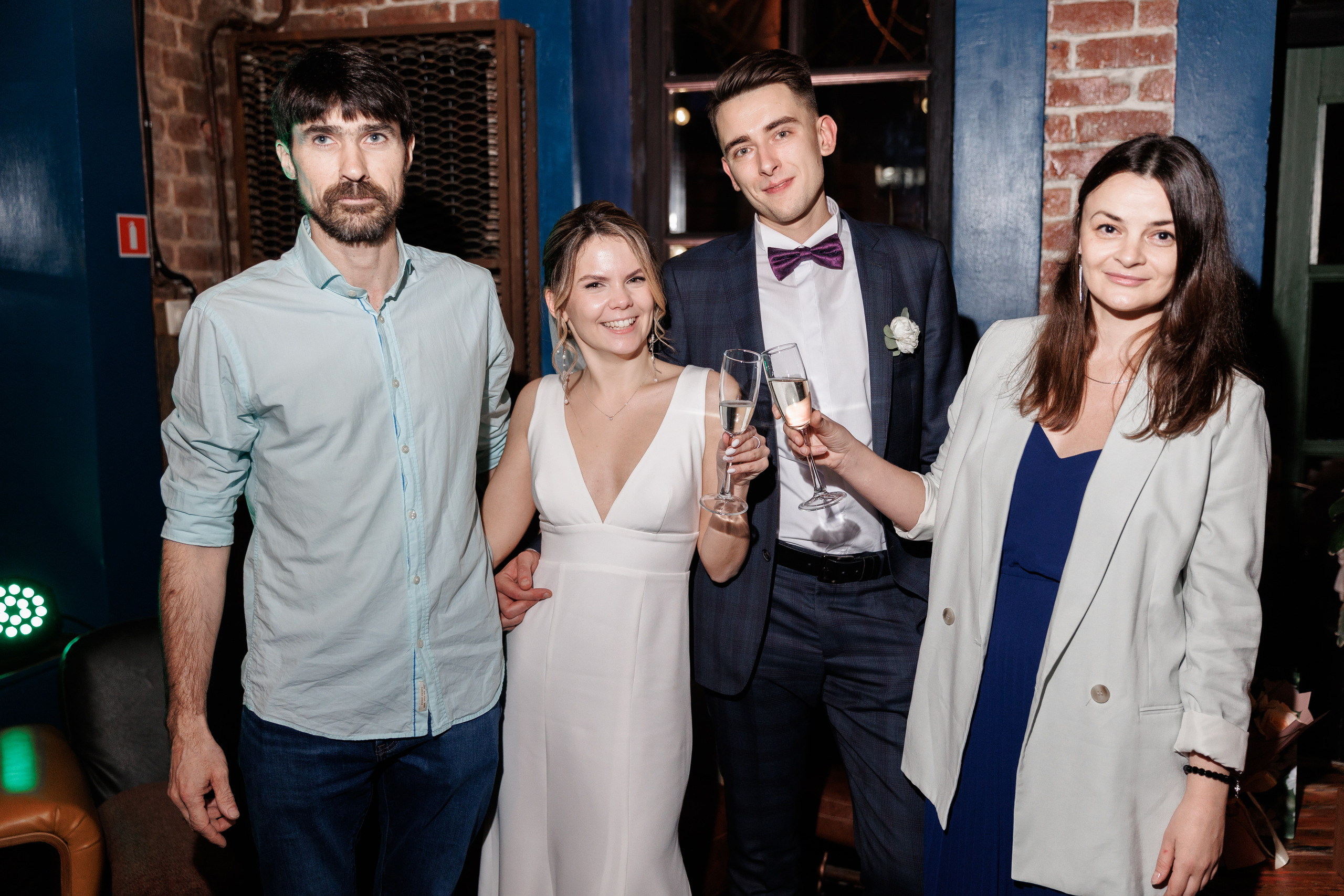 Свадебная вечеринка в Loft Hall. Свадебный фотограф в Москве    Еремин Анатолий