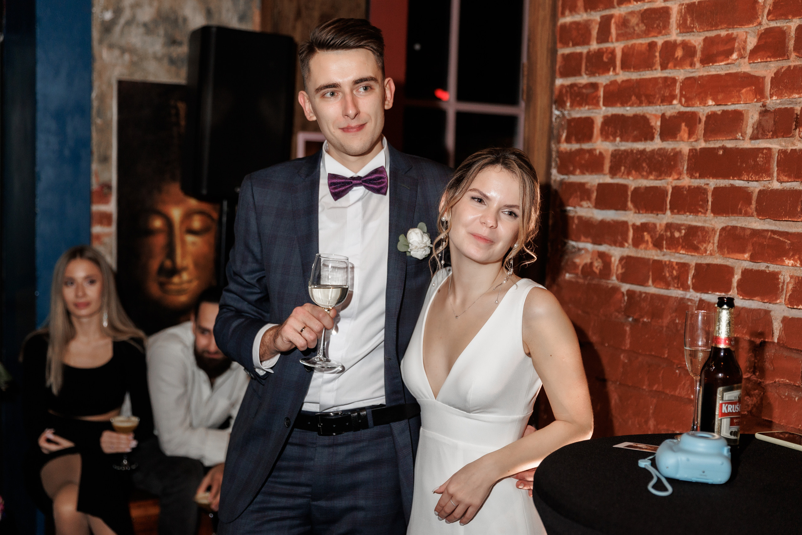 Свадебная вечеринка в Loft Hall. Свадебный фотограф в Москве    Еремин Анатолий