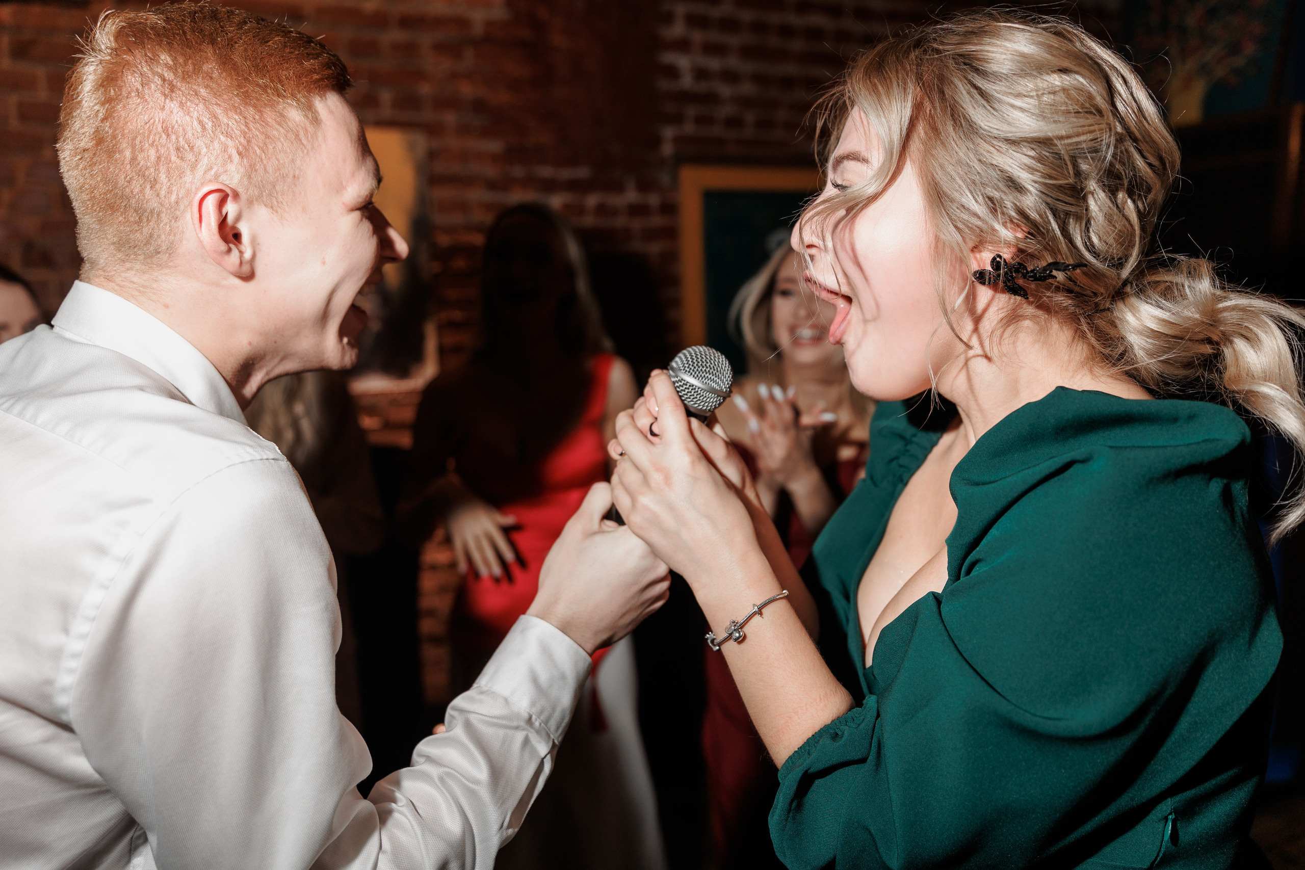 Свадебная вечеринка в Loft Hall. Свадебный фотограф в Москве    Еремин Анатолий