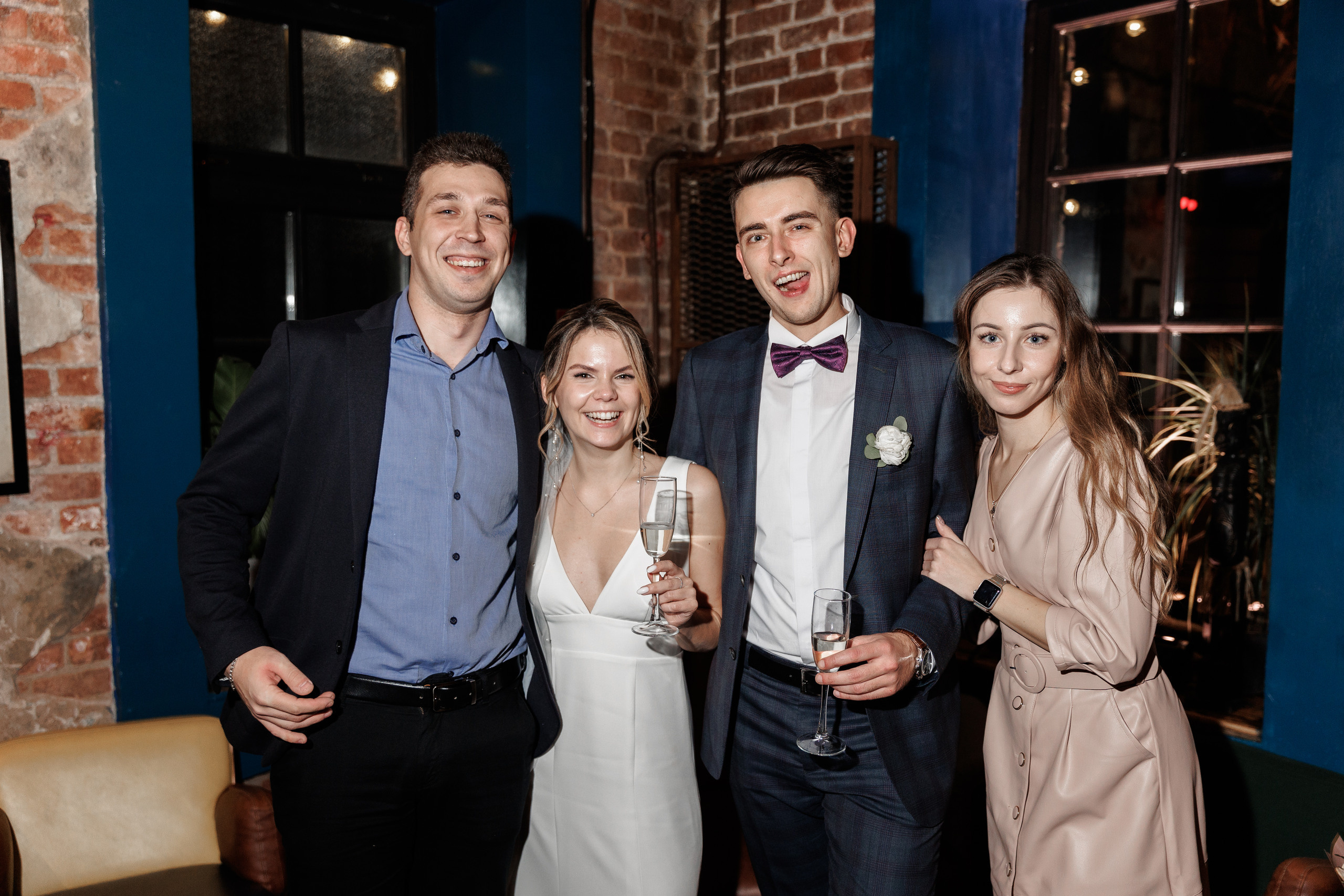 Свадебная вечеринка в Loft Hall. Свадебный фотограф в Москве    Еремин Анатолий