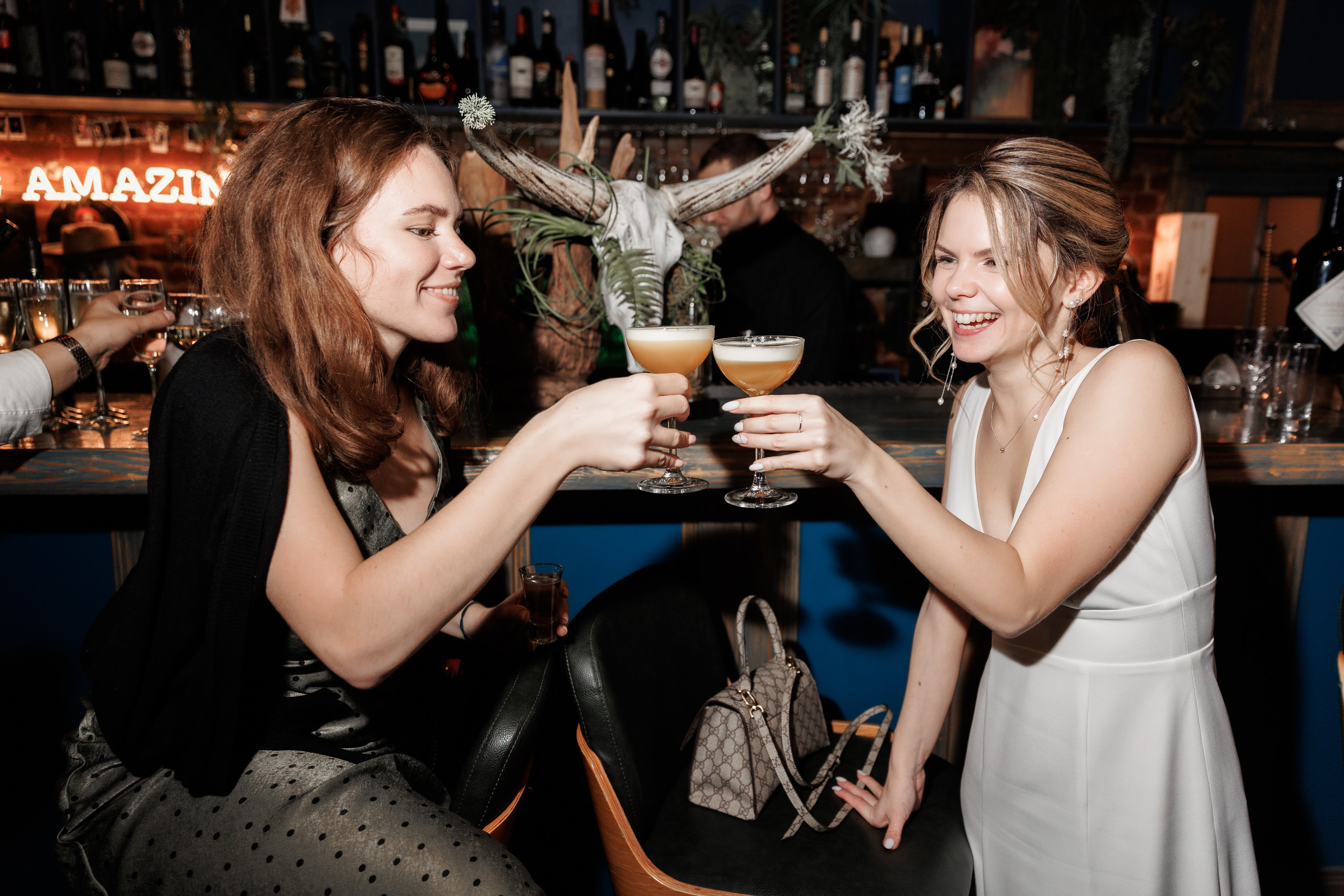 Свадебная вечеринка в Loft Hall. Свадебный фотограф в Москве    Еремин Анатолий