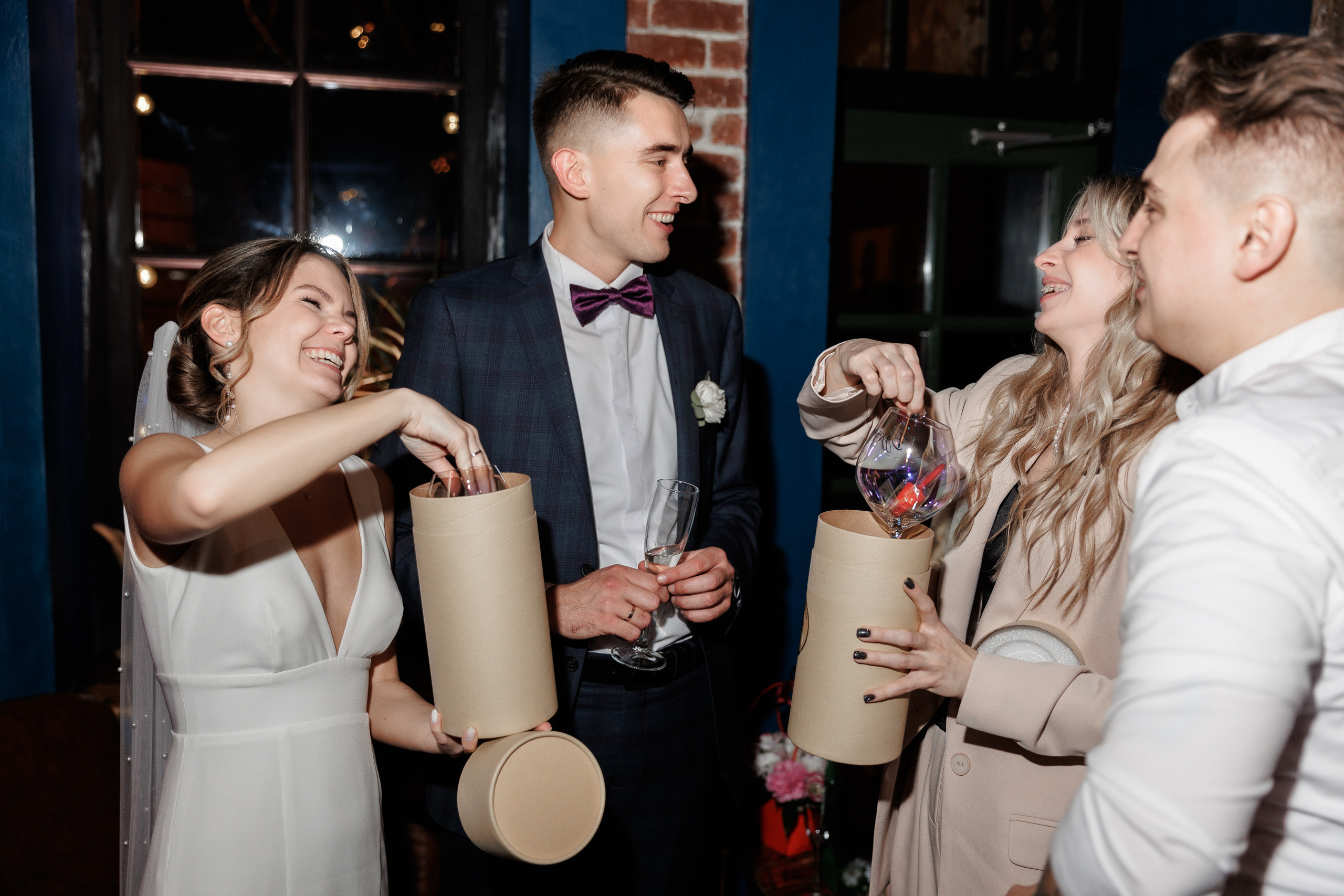 Свадебная вечеринка в Loft Hall. Свадебный фотограф в Москве    Еремин Анатолий