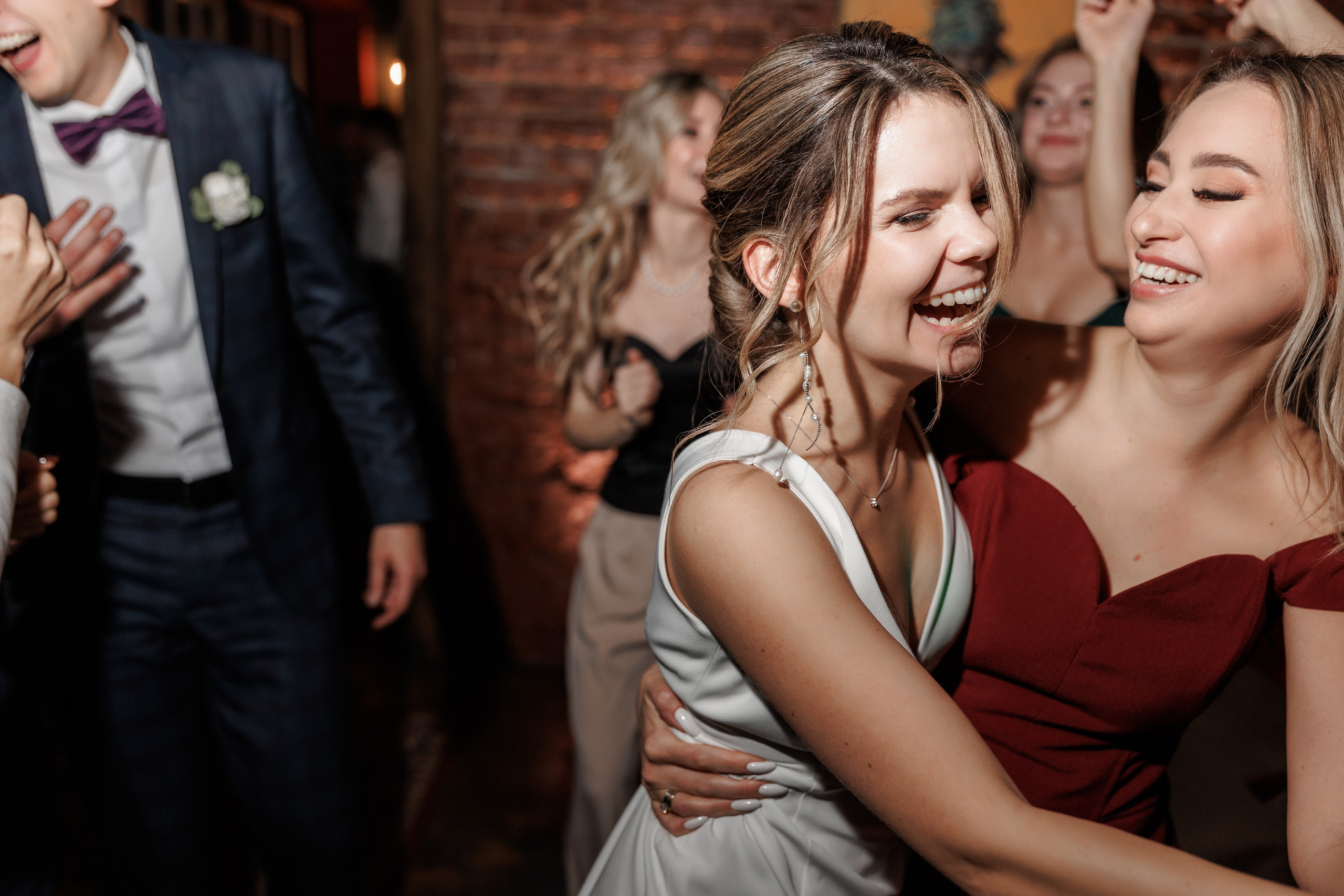 Свадебная вечеринка в Loft Hall. Свадебный фотограф в Москве    Еремин Анатолий