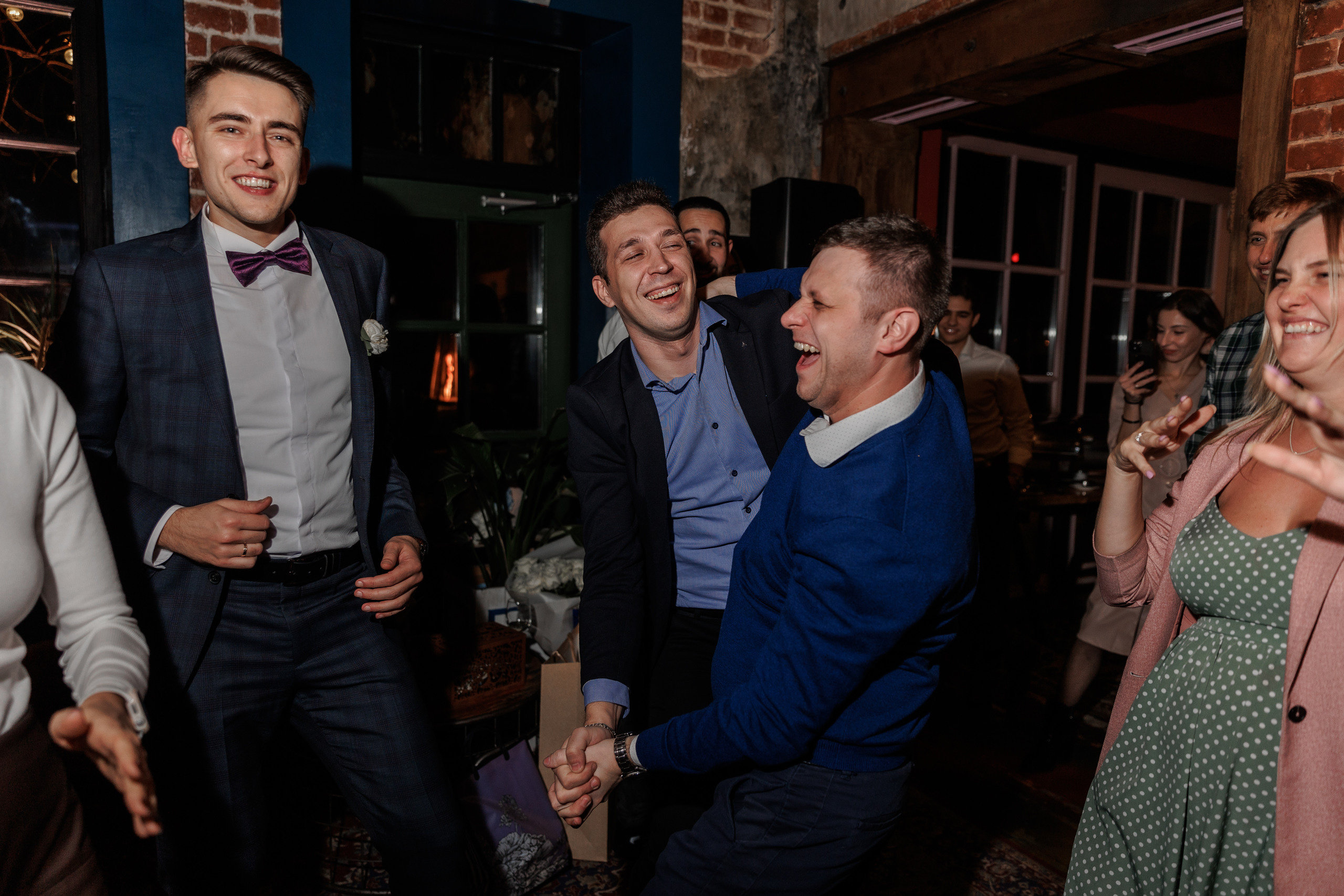 Свадебная вечеринка в Loft Hall. Свадебный фотограф в Москве    Еремин Анатолий