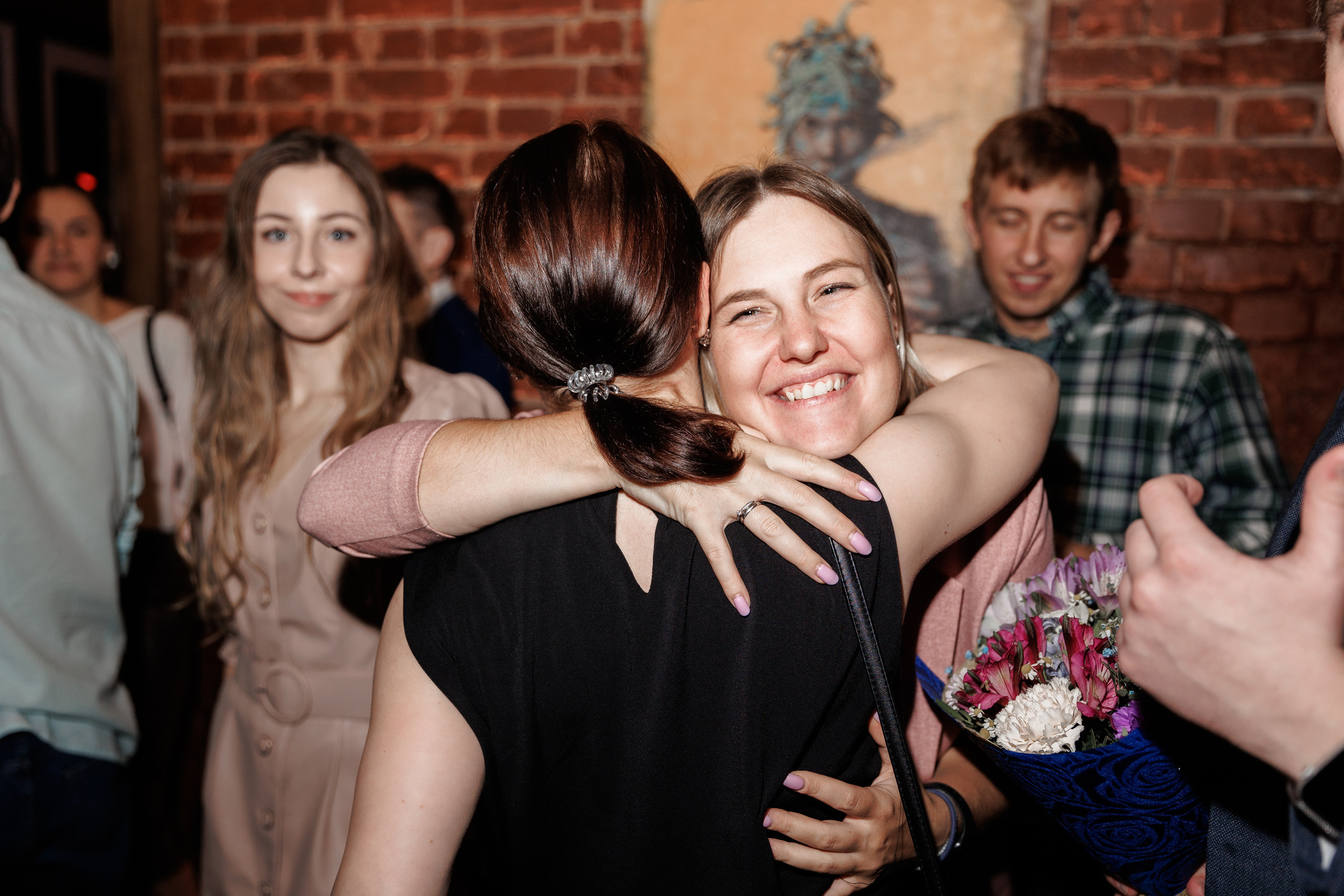 Свадебная вечеринка в Loft Hall. Свадебный фотограф в Москве    Еремин Анатолий