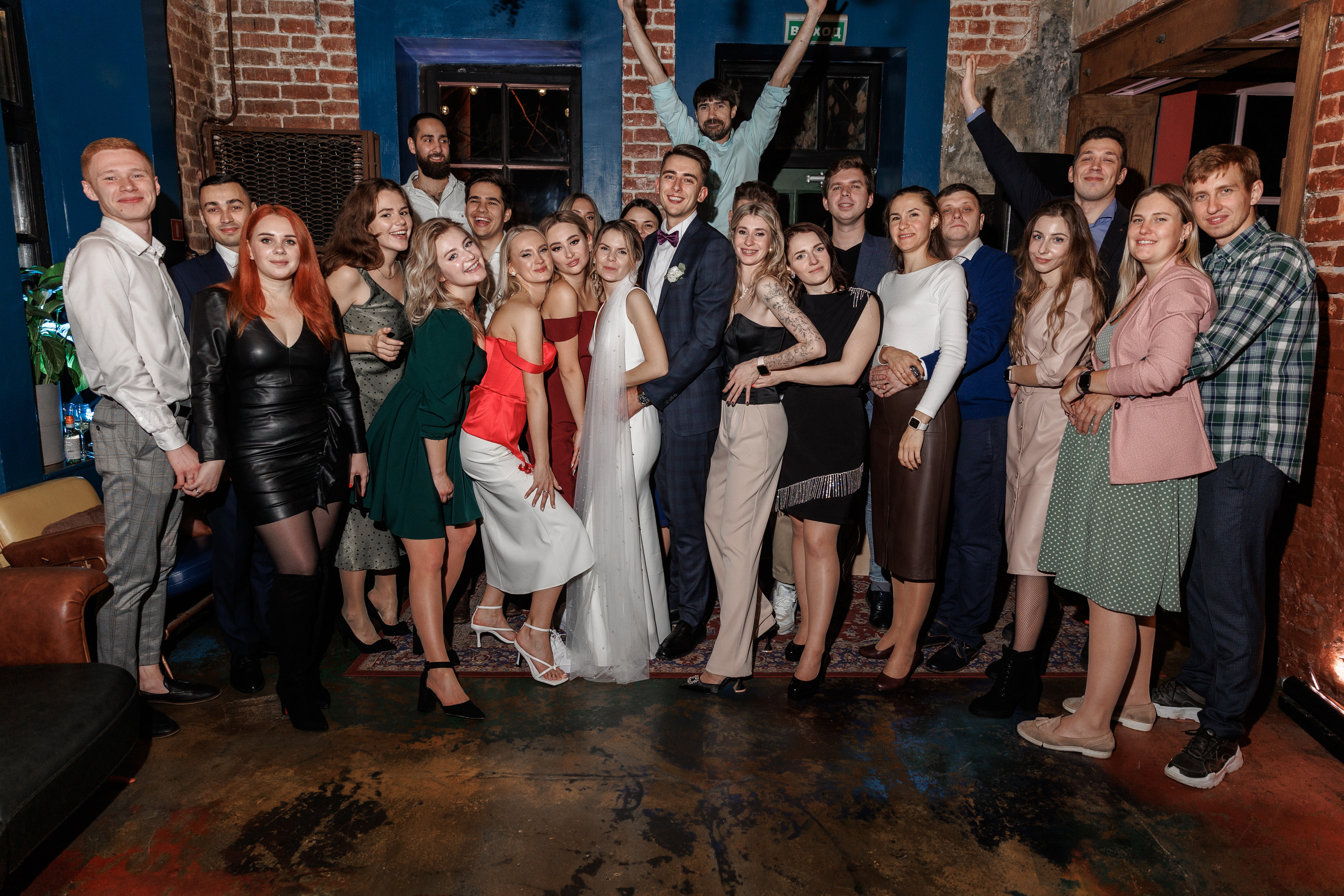 Свадебная вечеринка в Loft Hall. Свадебный фотограф в Москве    Еремин Анатолий