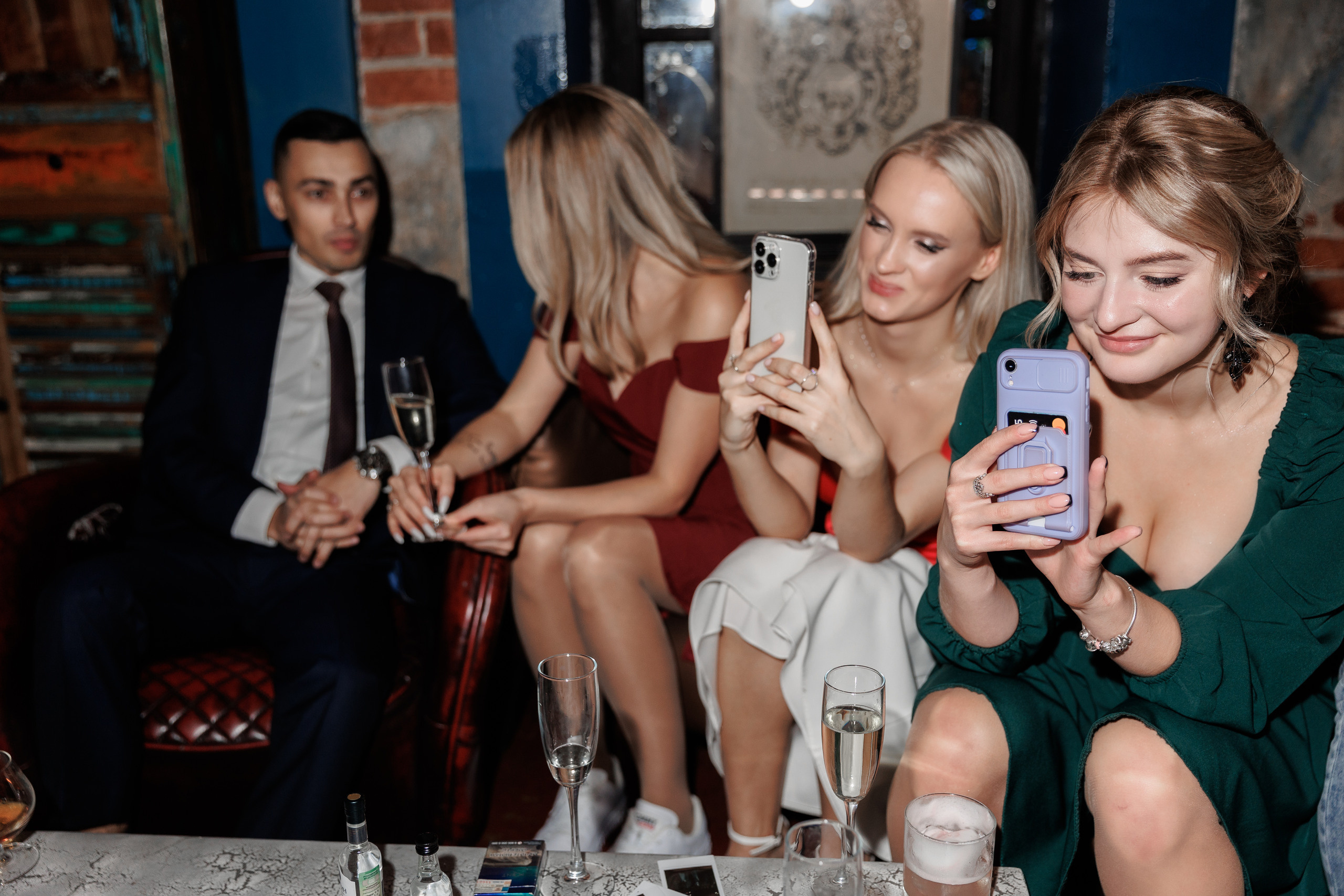 Свадебная вечеринка в Loft Hall. Свадебный фотограф в Москве    Еремин Анатолий