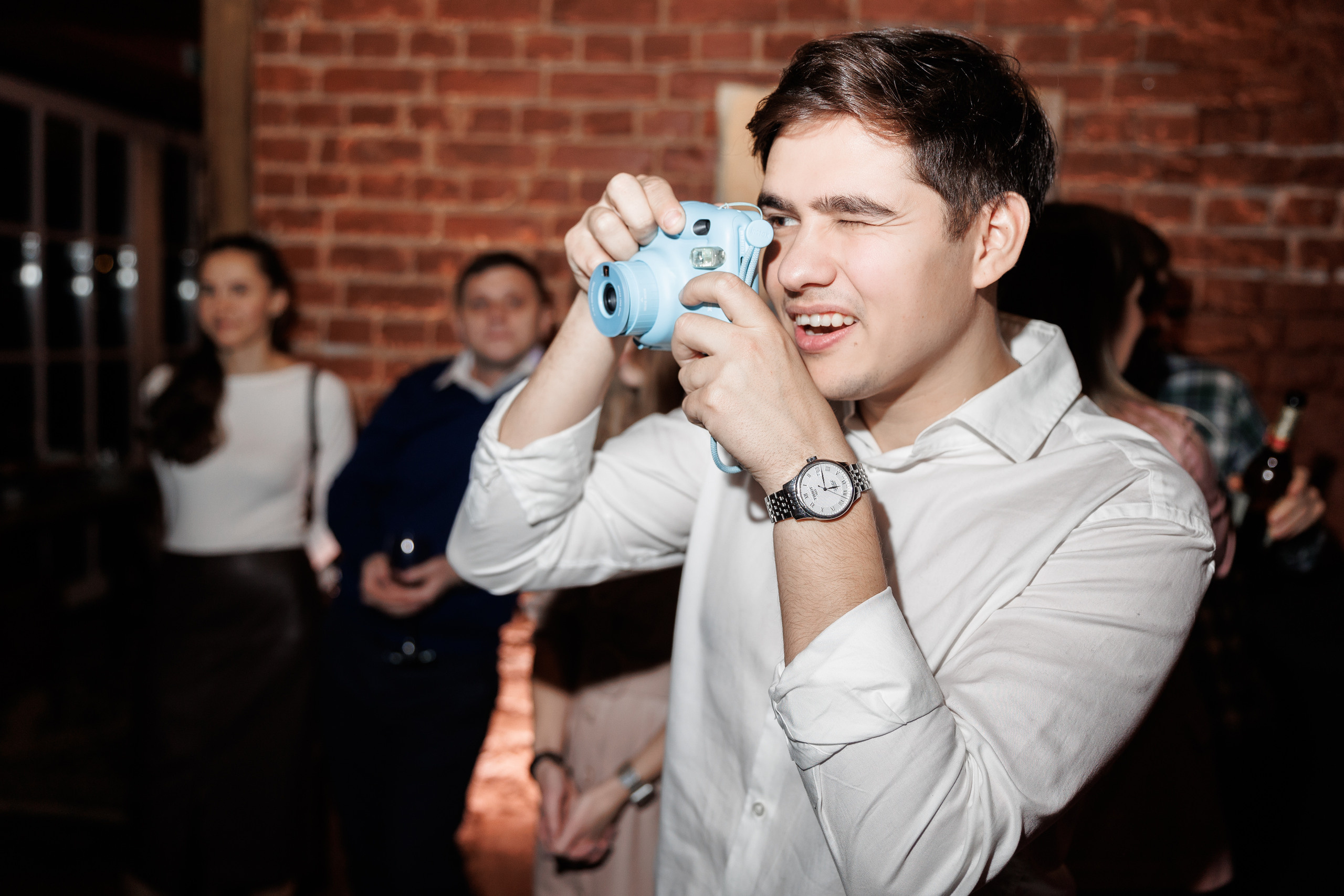 Свадебная вечеринка в Loft Hall. Свадебный фотограф в Москве    Еремин Анатолий