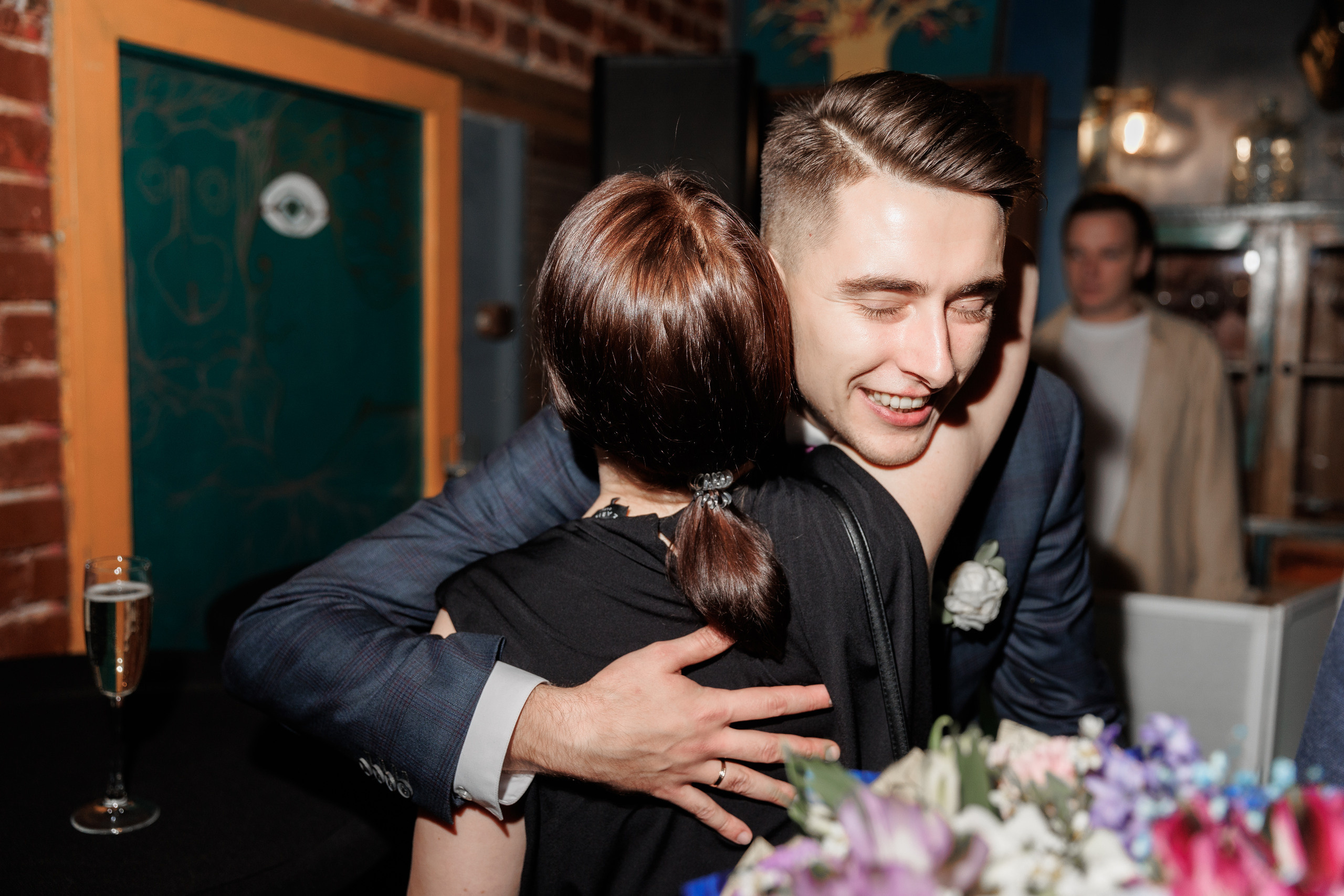 Свадебная вечеринка в Loft Hall. Свадебный фотограф в Москве    Еремин Анатолий