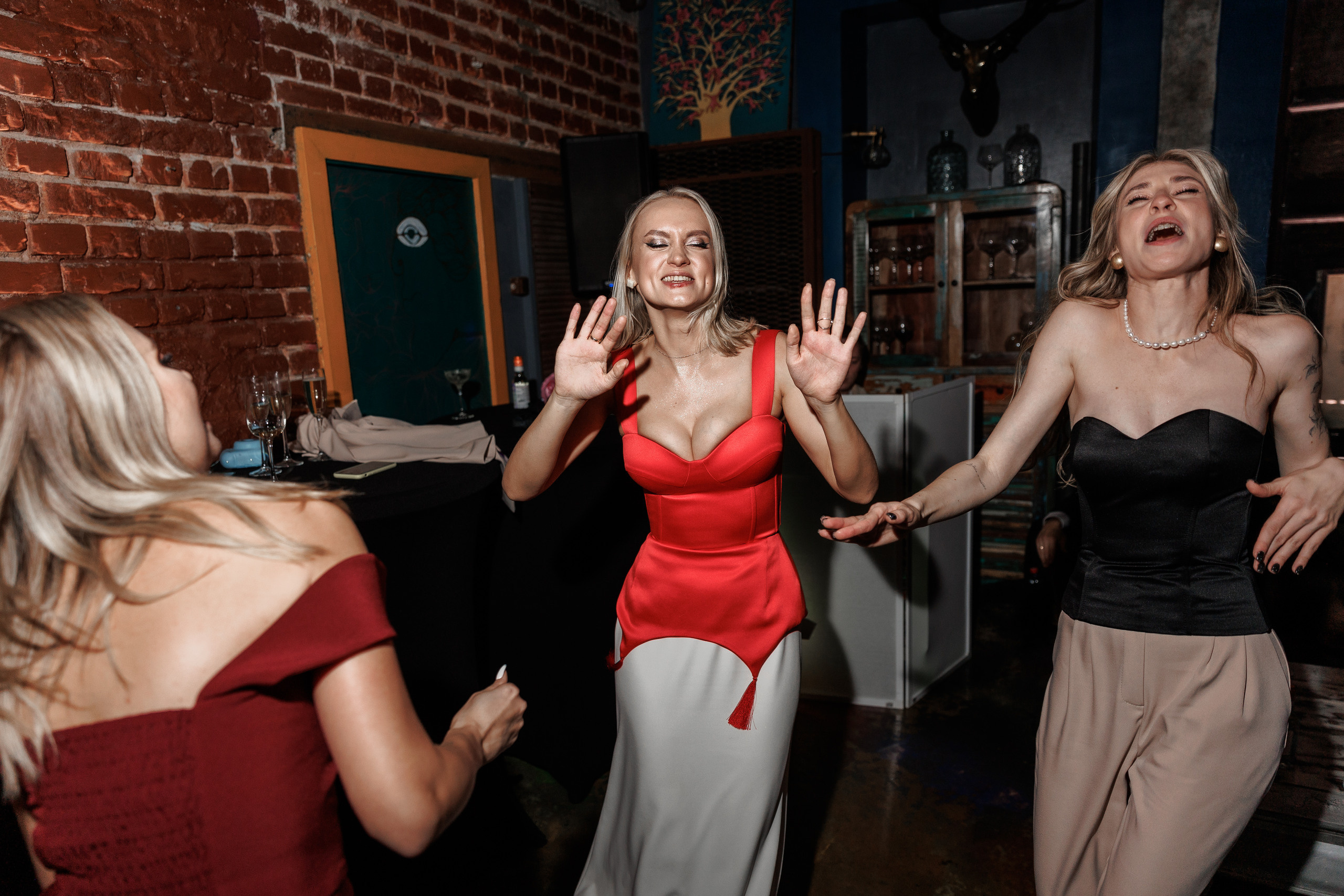 Свадебная вечеринка в Loft Hall. Свадебный фотограф в Москве    Еремин Анатолий