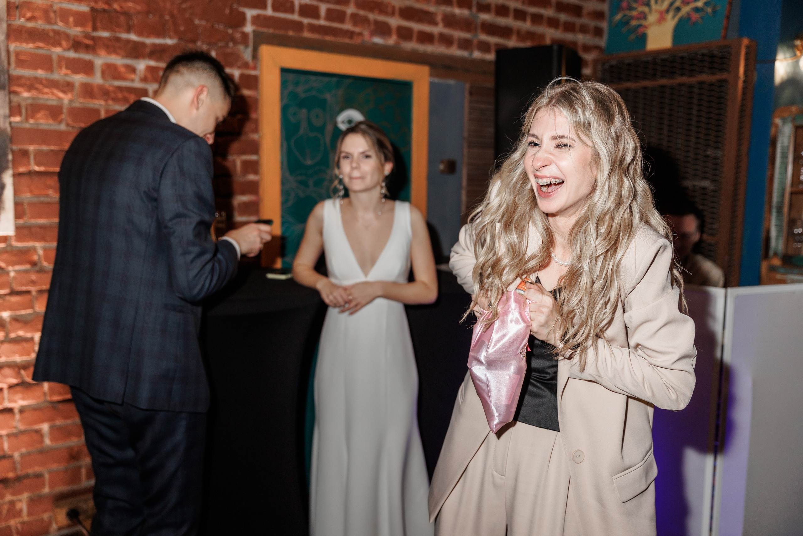 Свадебная вечеринка в Loft Hall. Свадебный фотограф в Москве    Еремин Анатолий