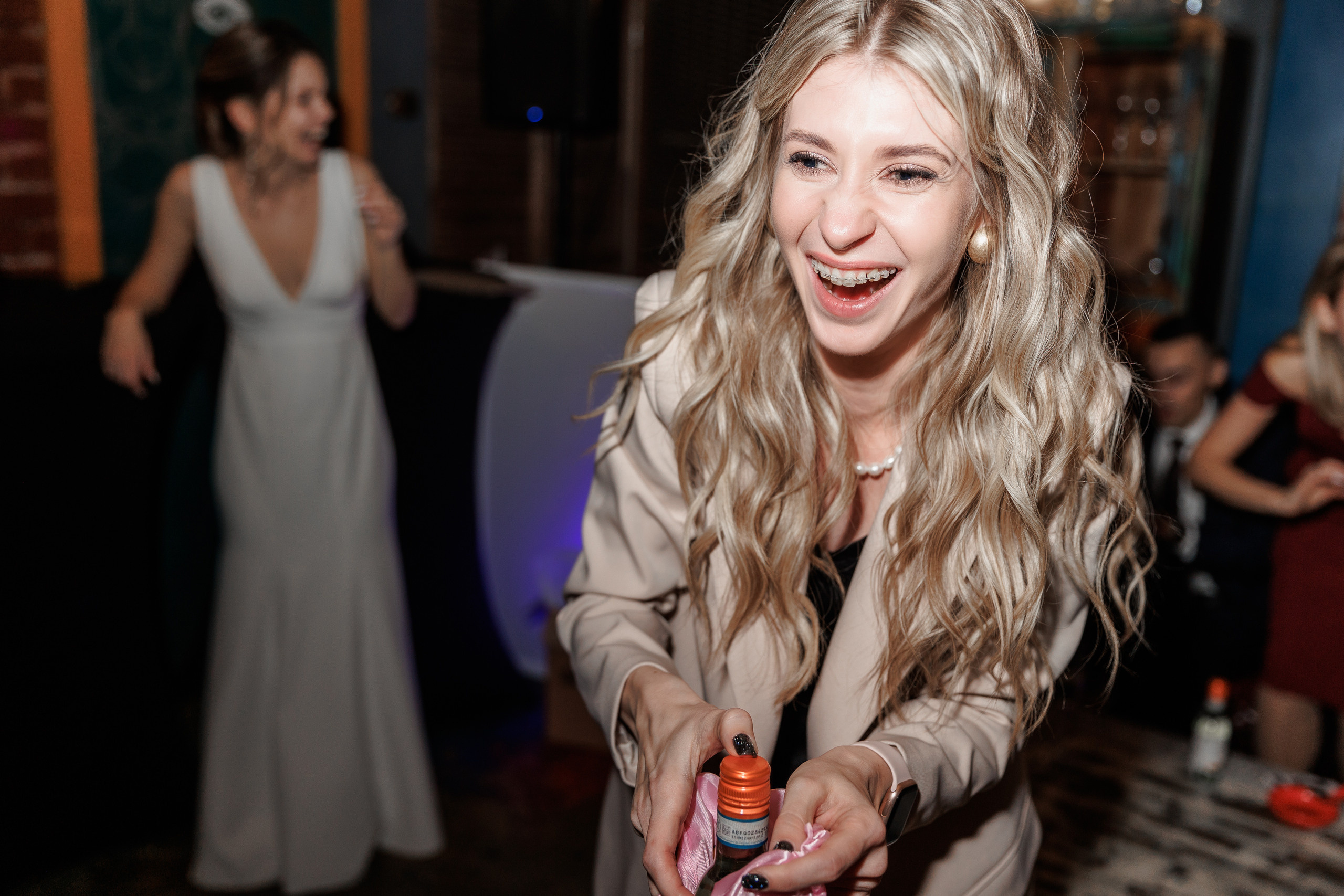 Свадебная вечеринка в Loft Hall. Свадебный фотограф в Москве    Еремин Анатолий