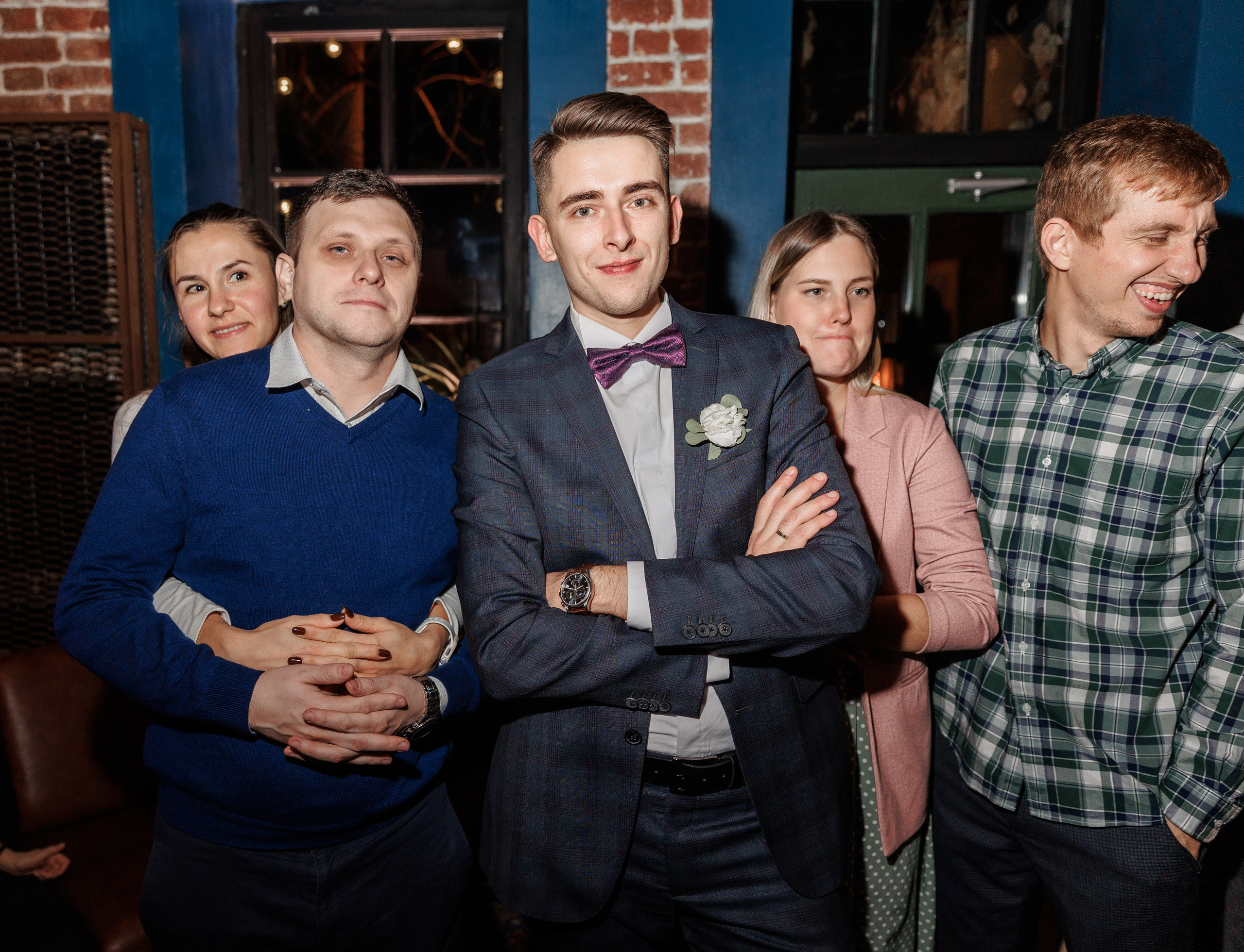 Свадебная вечеринка в Loft Hall. Свадебный фотограф в Москве    Еремин Анатолий