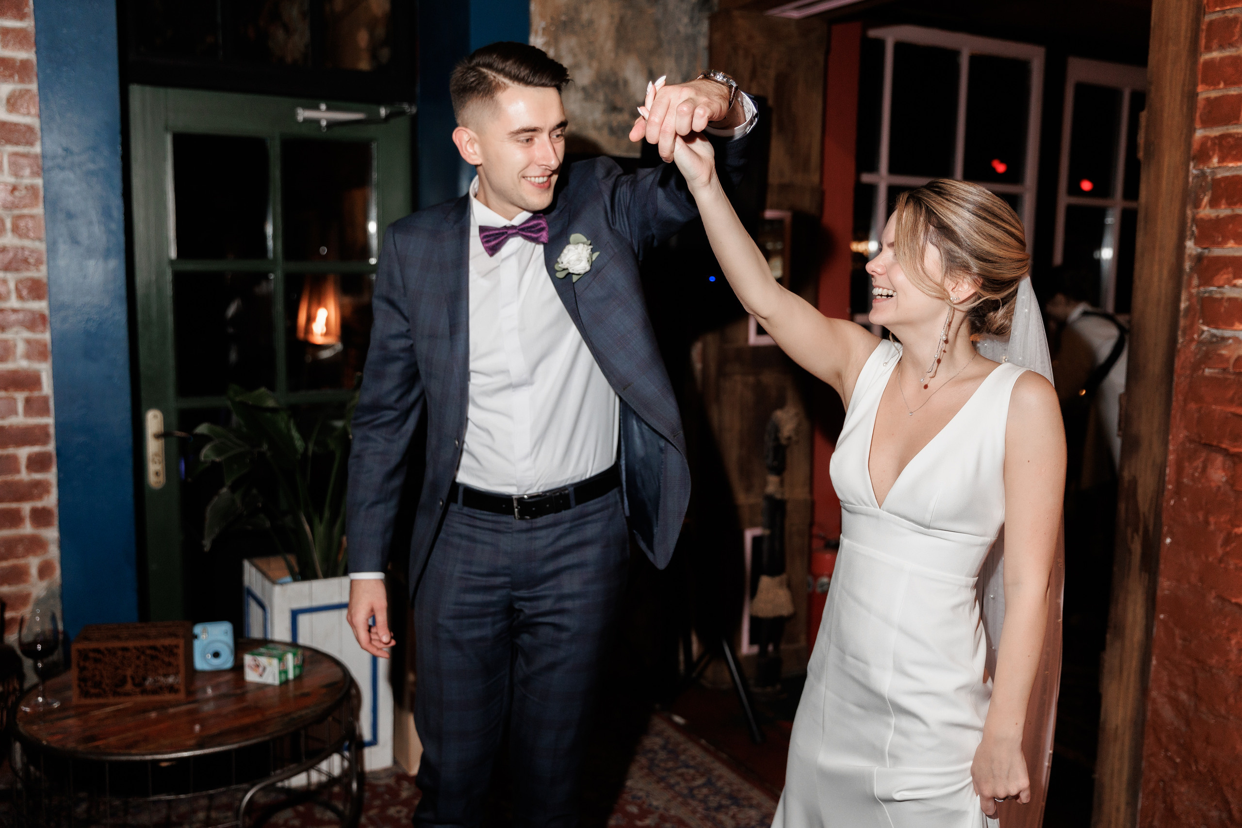 Свадебная вечеринка в Loft Hall. Свадебный фотограф в Москве    Еремин Анатолий