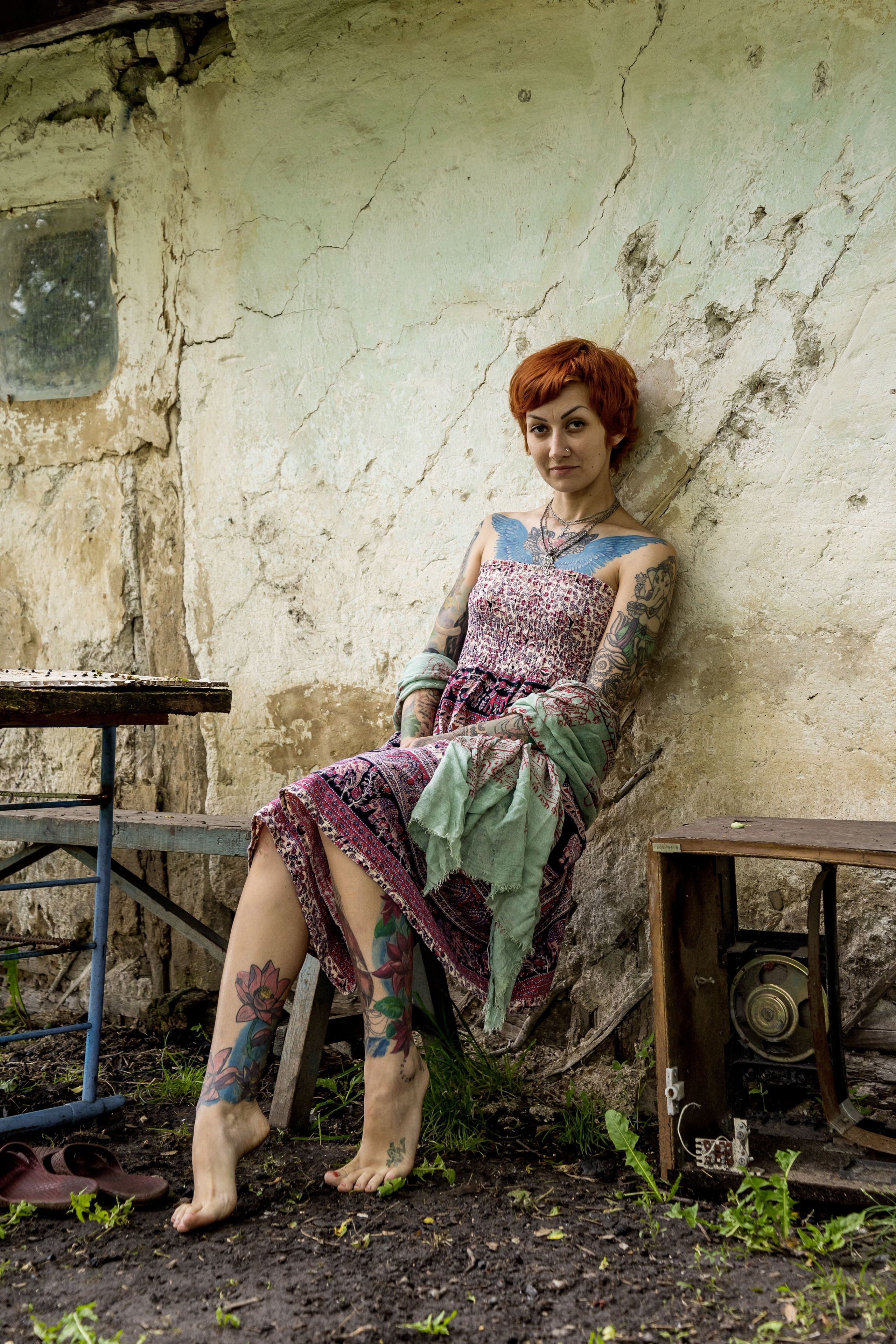 Девушка с козлятами. Bazarkom-photo.ru Фотограф Виктор Оськин в Старом Осколе