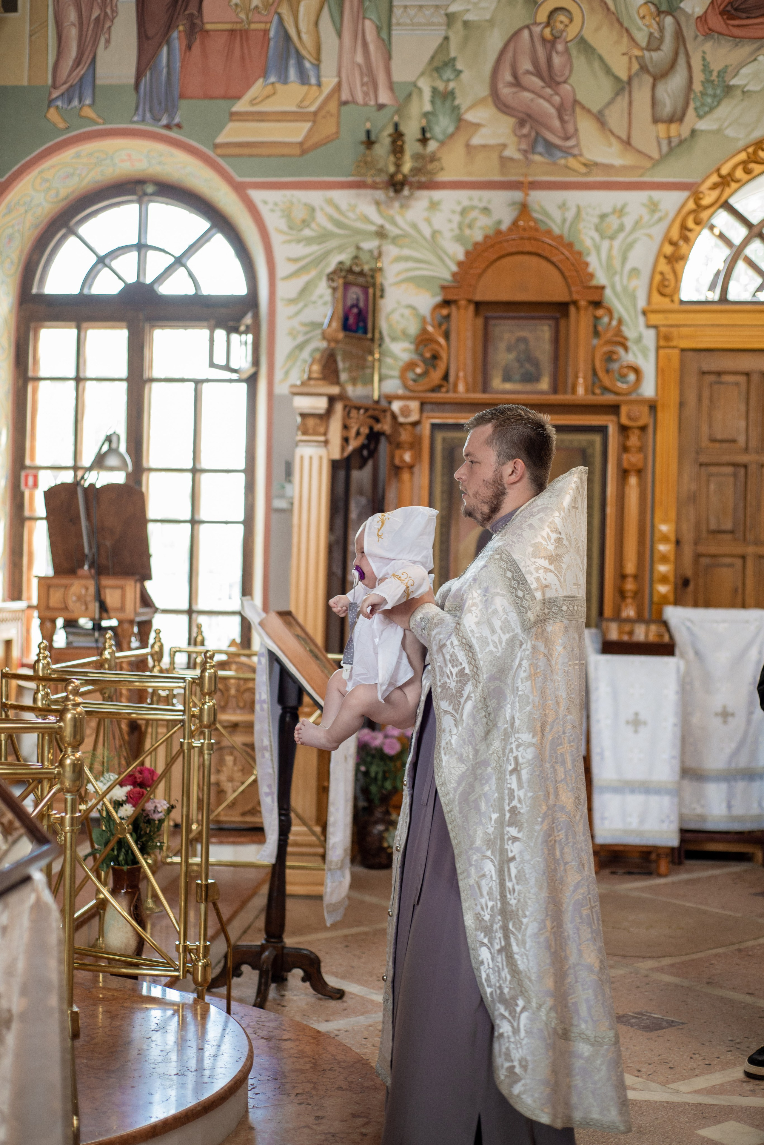 Таинство Крещения Вити. Фотограф в Железнодорожном и Балашихе