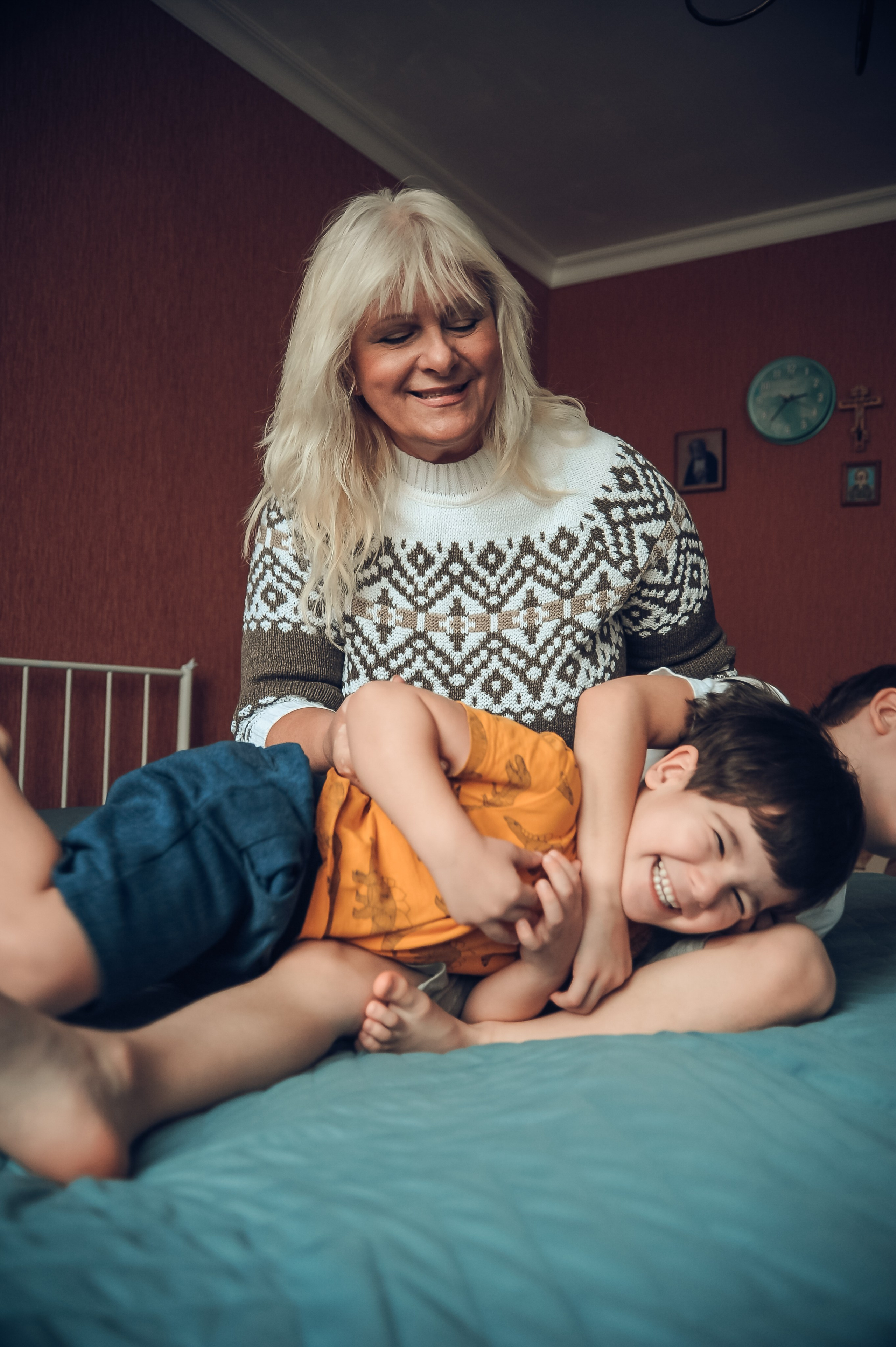 С бабушкой. Фотограф, визажист. Москва