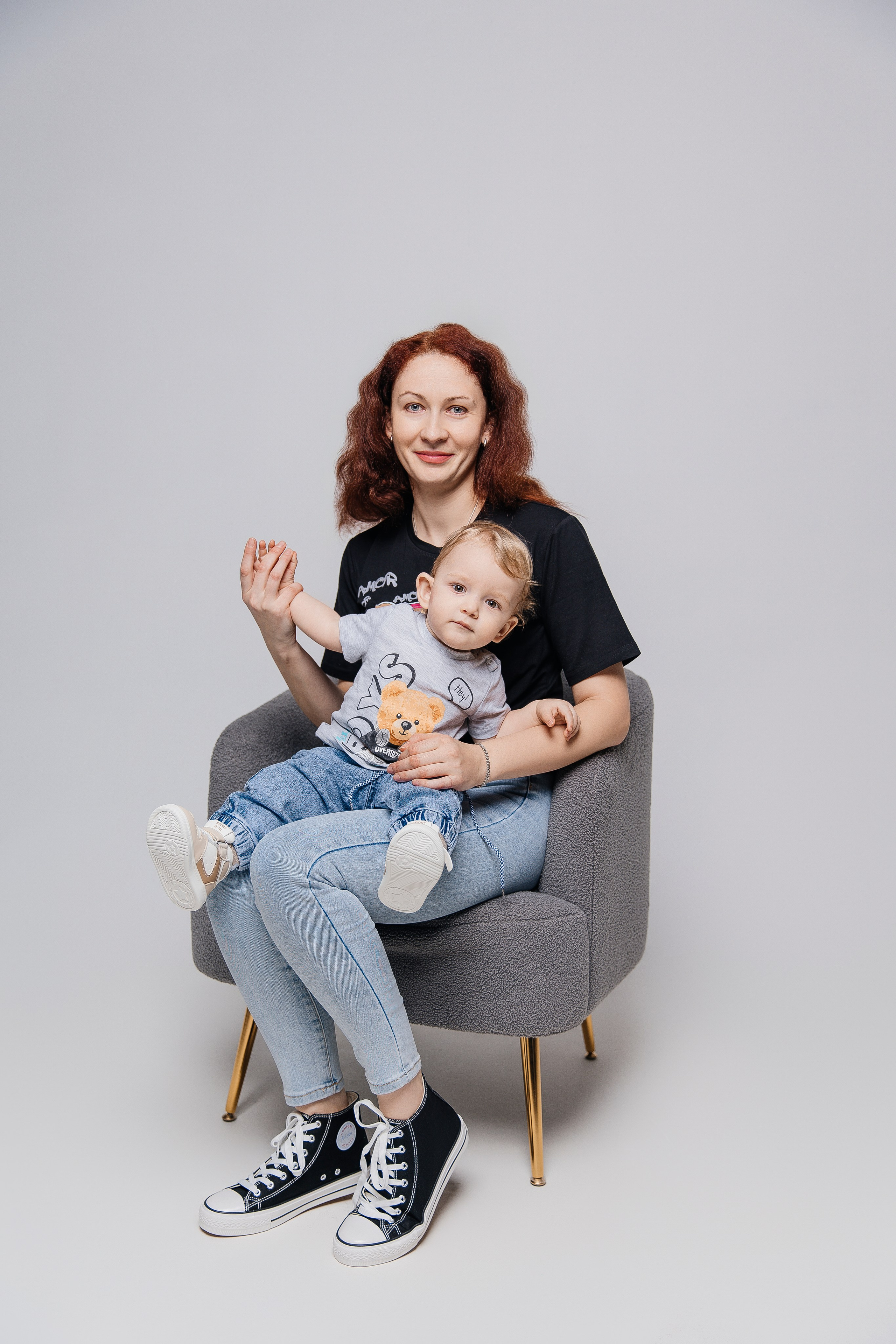 Семейная в студии 2. Семейный и Детский фотограф г. Москва, г. Борисоглебск