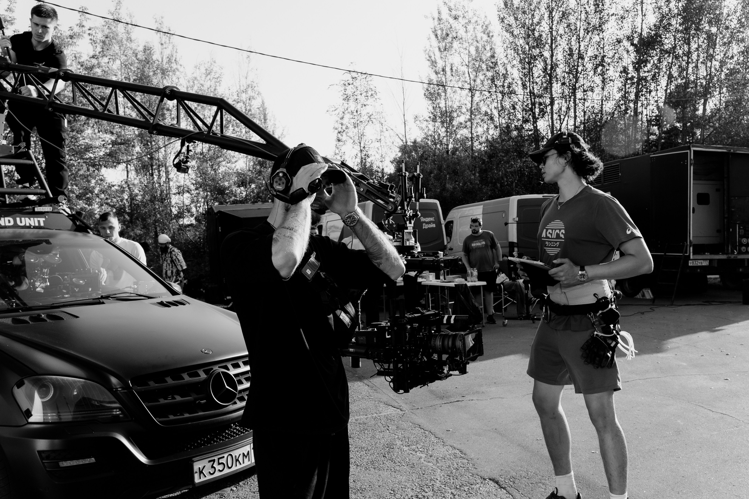 Съемки клипа. Портретный фотограф в Санкт-Петербурге Филатов Максим