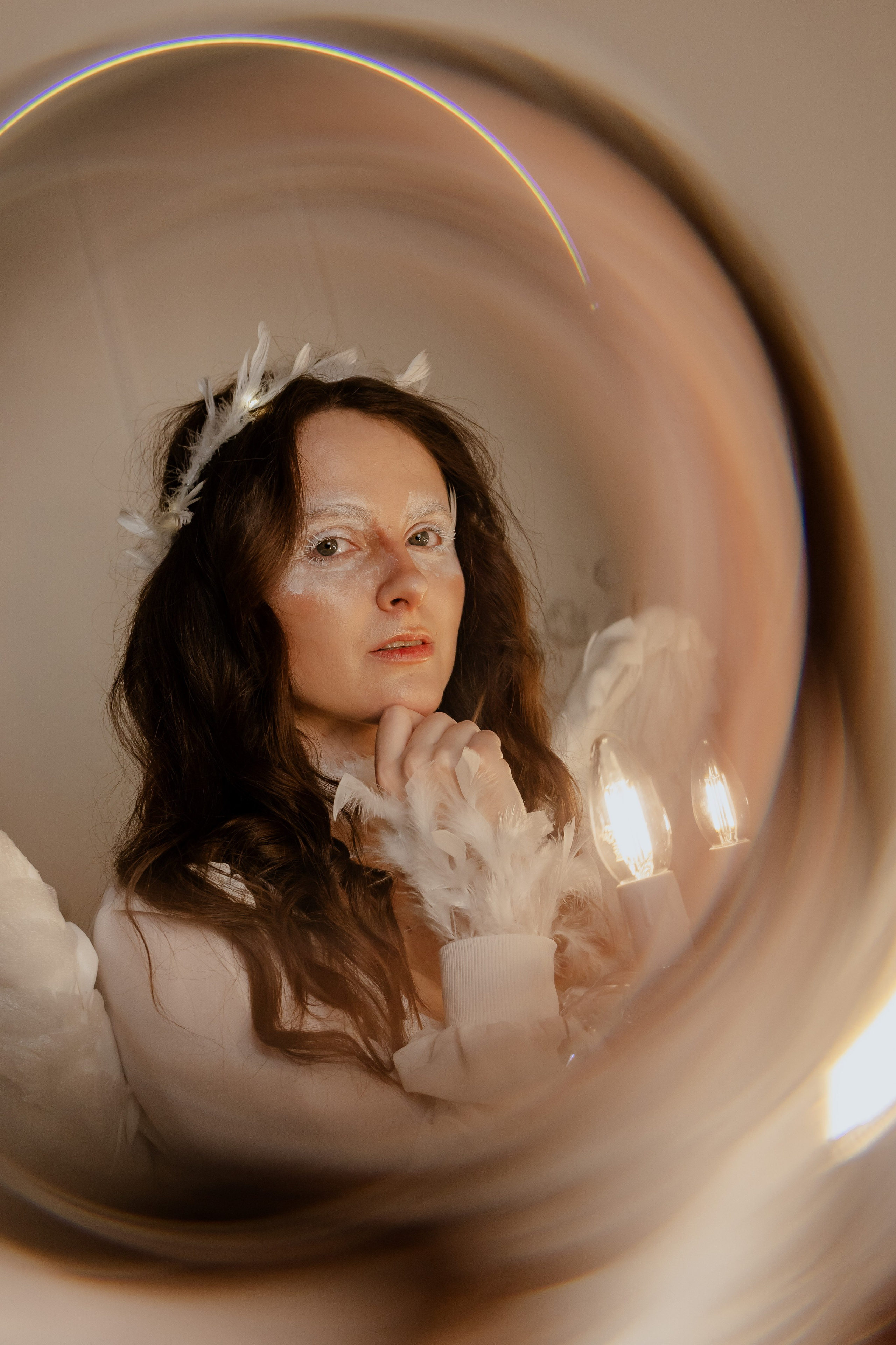 Фотосессия с крыльями ангела. Фотограф в Новосибирске Екатерина Васильева