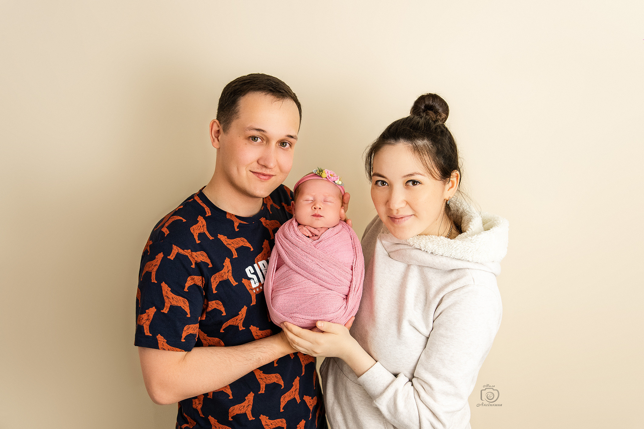 Портфолио новорожденных. Фотограф в Нефтеюганске Мила Аксёнкина